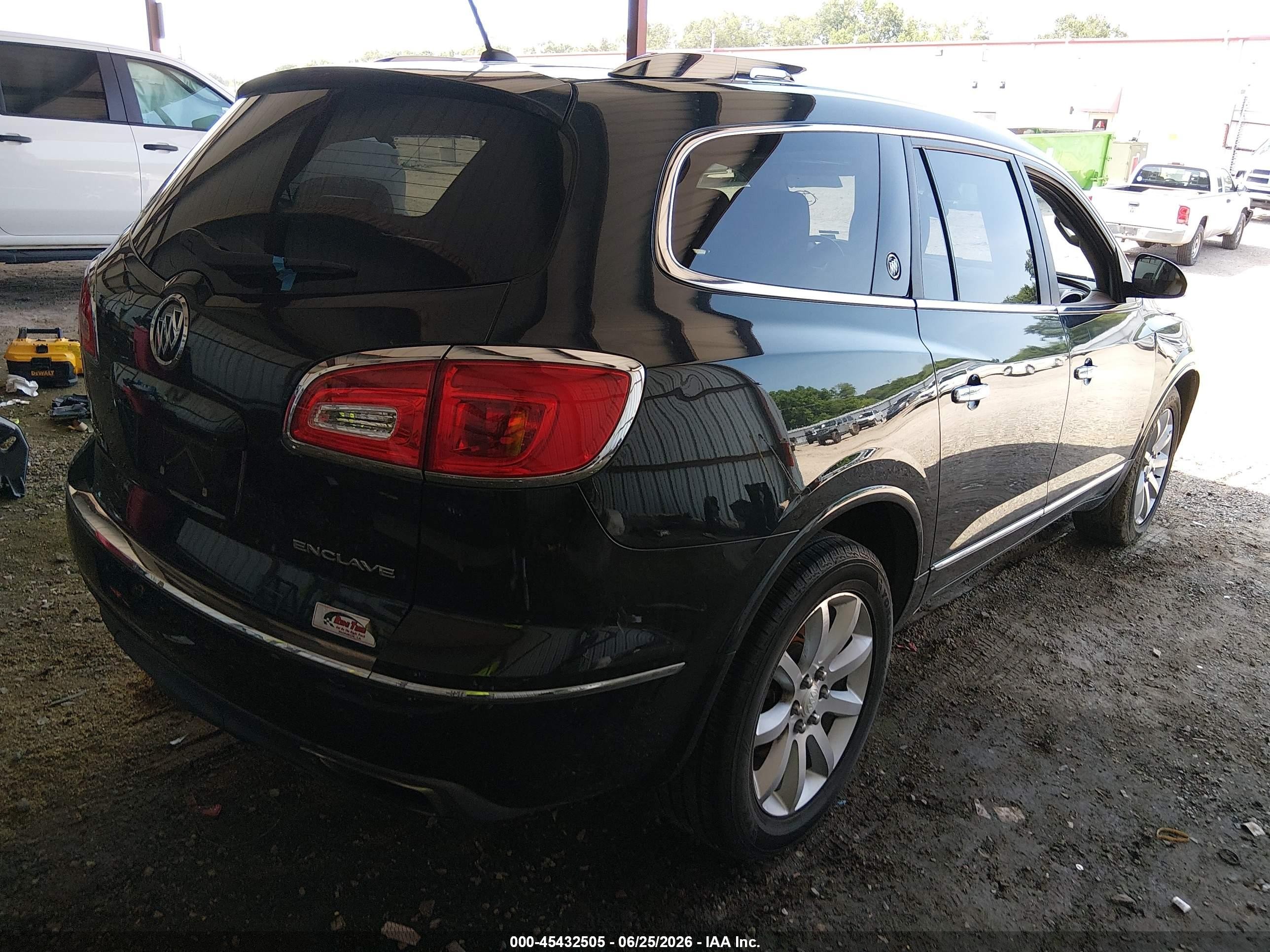 2015 Buick Enclave Premium Black vin: 5GAKRCKD8FJ296390
