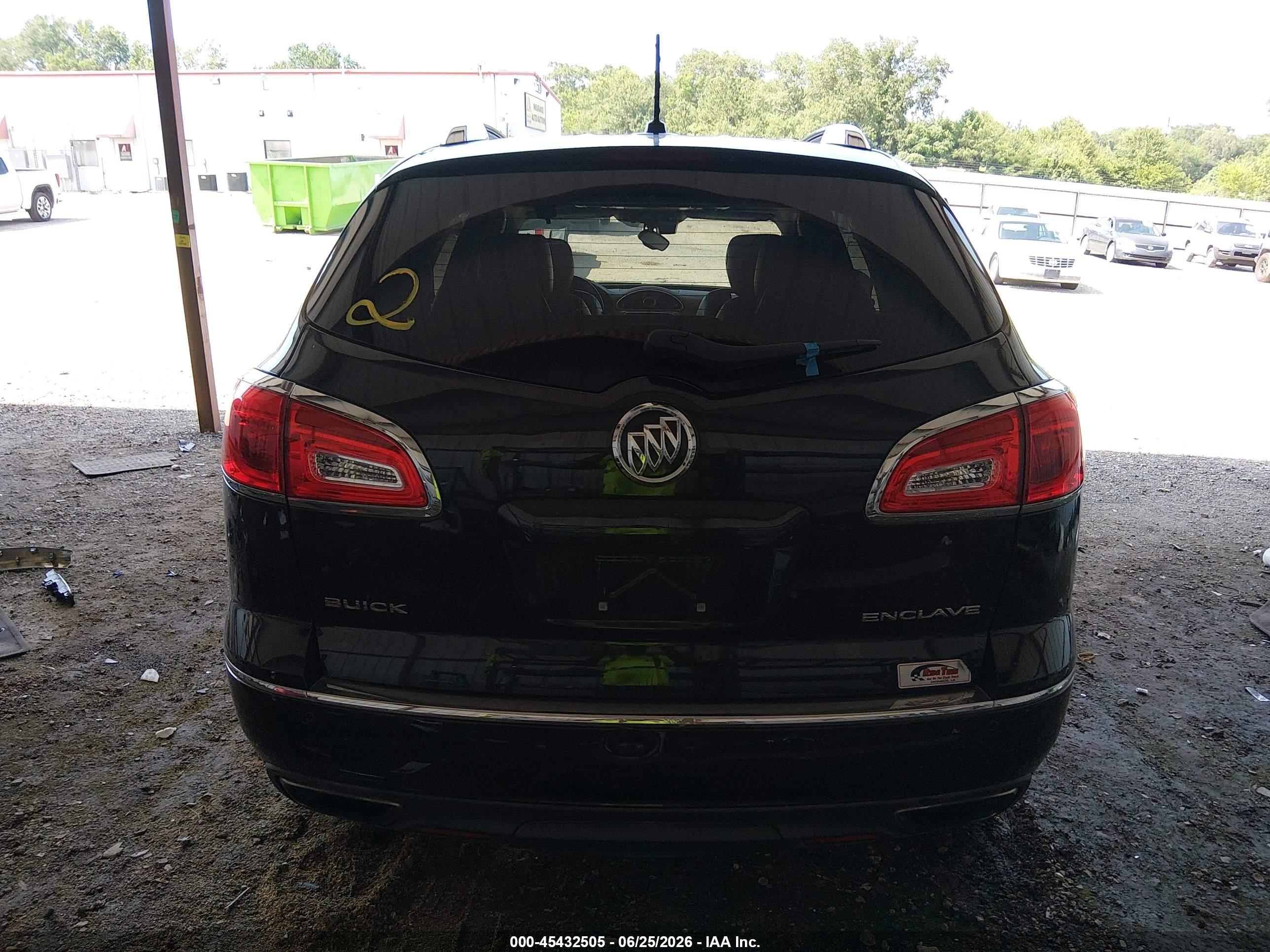 2015 Buick Enclave Premium Black vin: 5GAKRCKD8FJ296390
