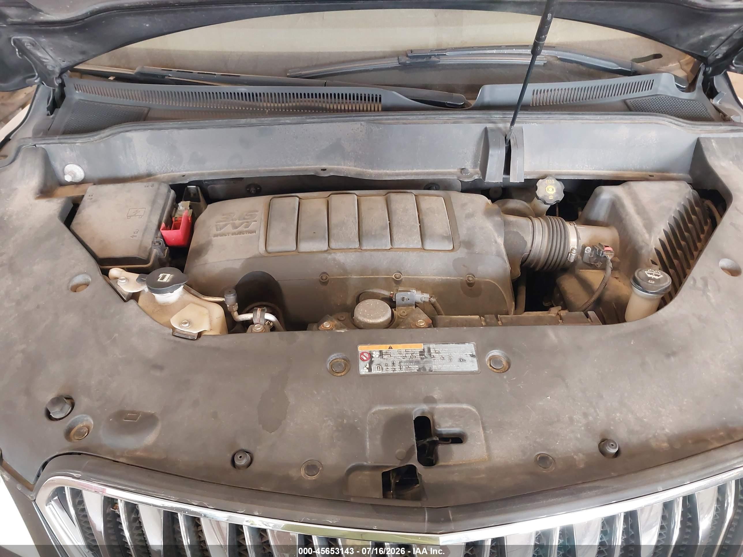 2013 Buick Enclave Leather Gray vin: 5GAKRCKD9DJ108716
