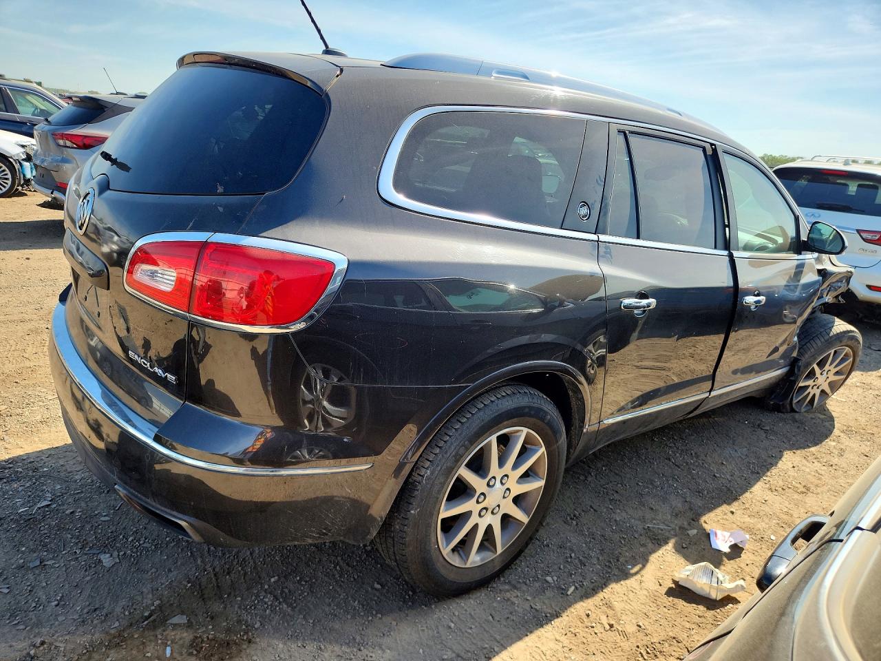 2013 Buick Enclave Black vin: 5GAKRCKD9DJ134670