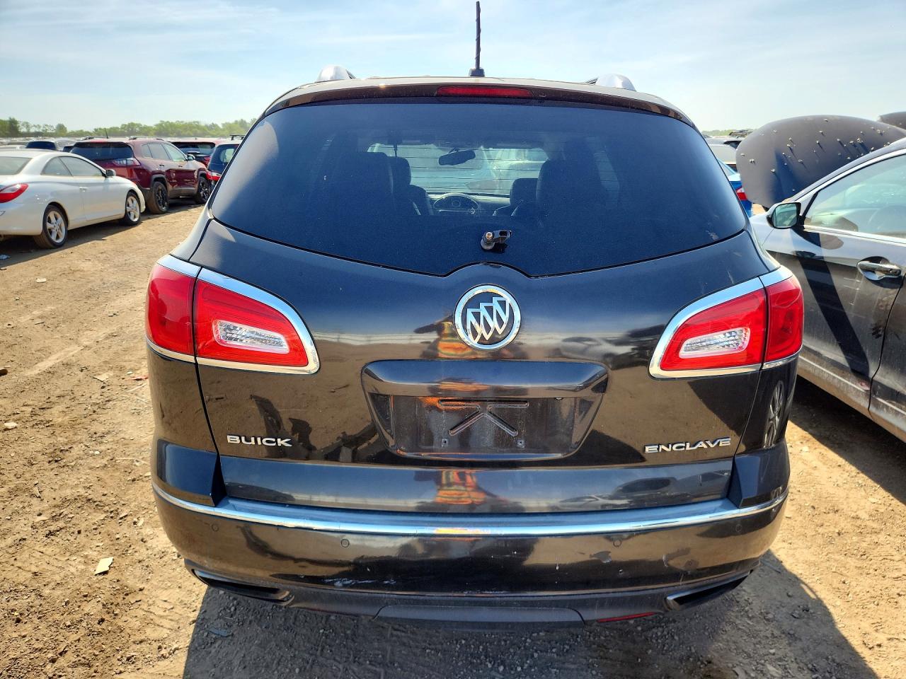 2013 Buick Enclave Black vin: 5GAKRCKD9DJ134670