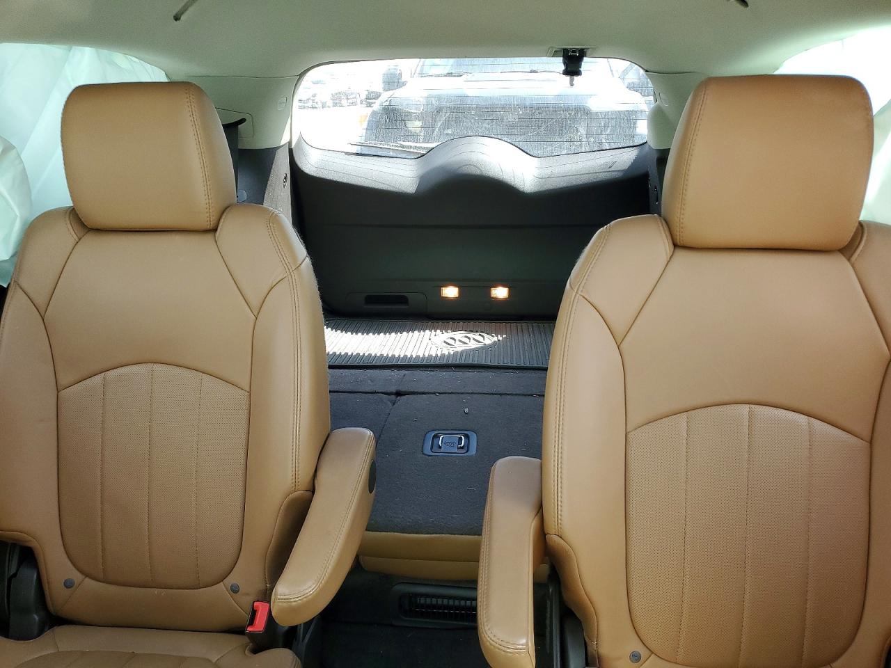 2014 Buick Enclave White vin: 5GAKRCKD9EJ338208
