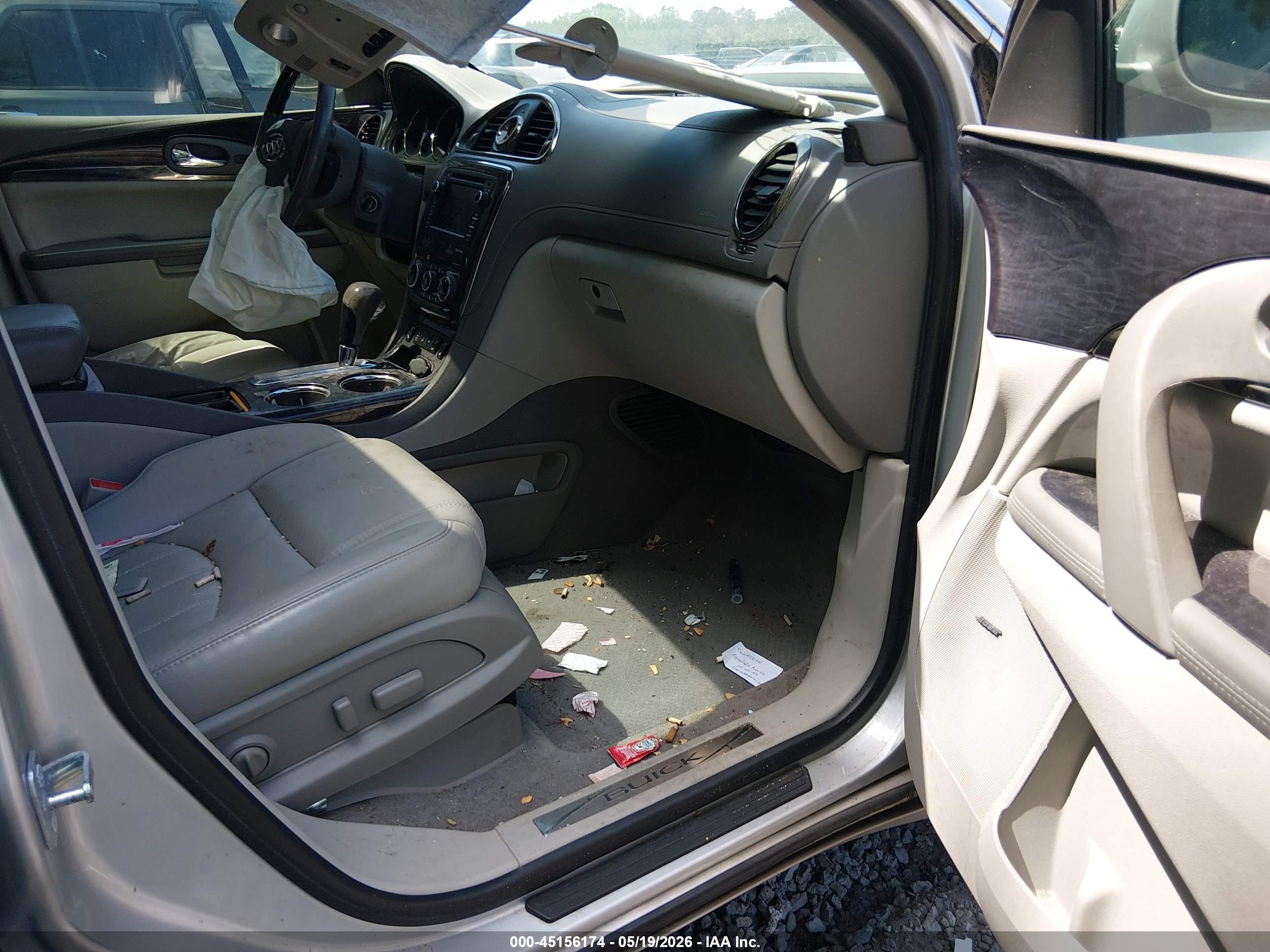 2015 Buick Enclave Premium Silver vin: 5GAKRCKD9FJ309762