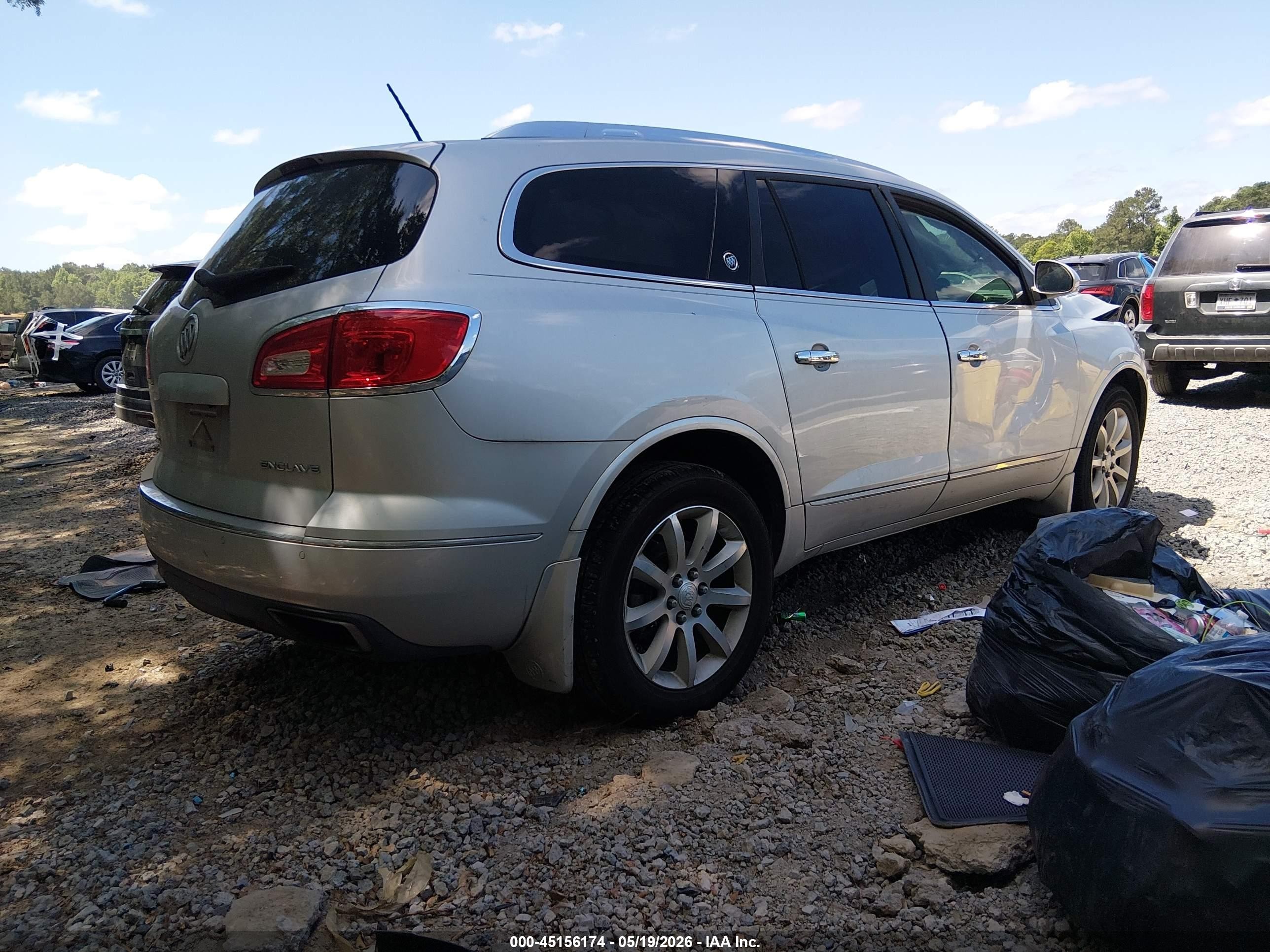 2015 Buick Enclave Premium Silver vin: 5GAKRCKD9FJ309762
