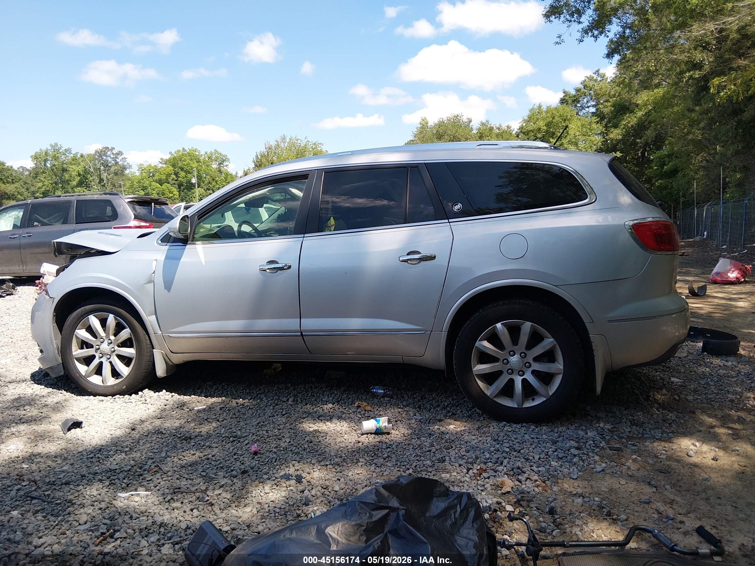 2015 Buick Enclave Premium Silver vin: 5GAKRCKD9FJ309762