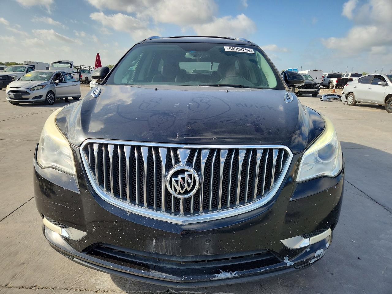 2013 Buick Enclave Black vin: 5GAKRCKDXDJ242571