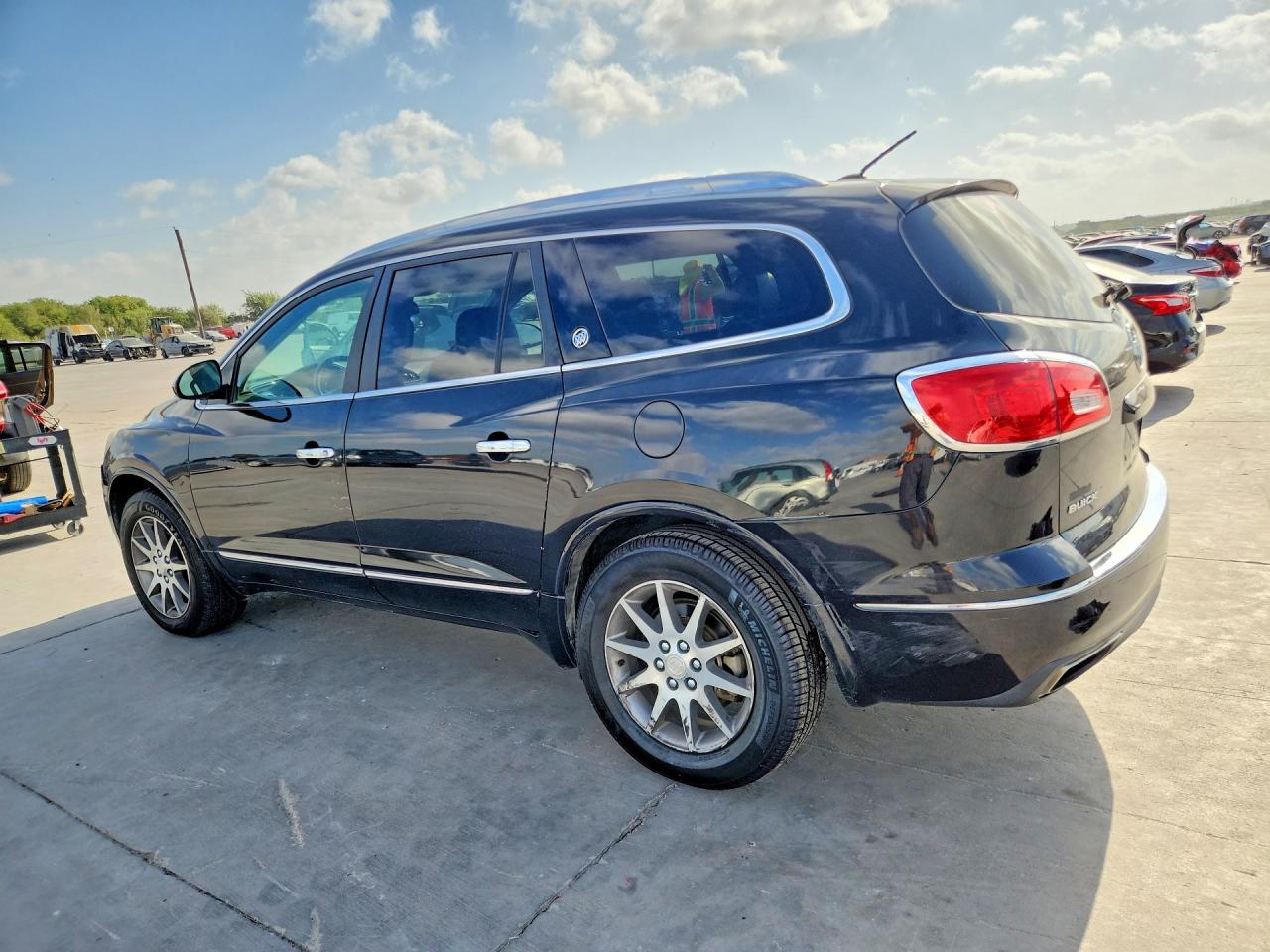 2013 Buick Enclave Black vin: 5GAKRCKDXDJ242571