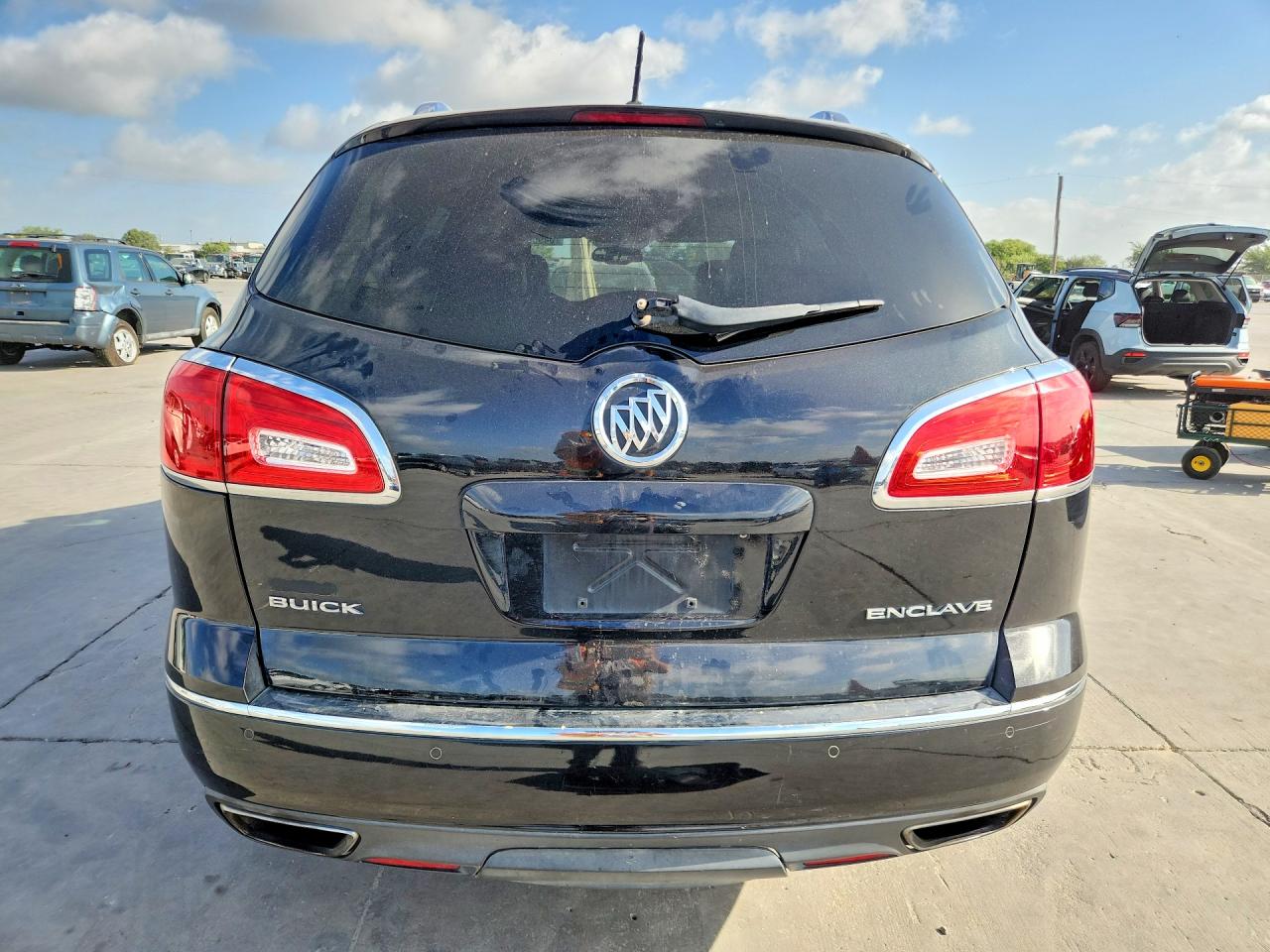 2013 Buick Enclave Black vin: 5GAKRCKDXDJ242571