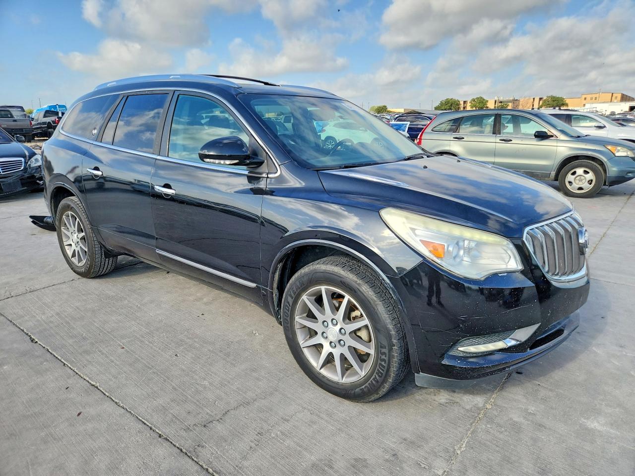 2013 Buick Enclave Black vin: 5GAKRCKDXDJ242571