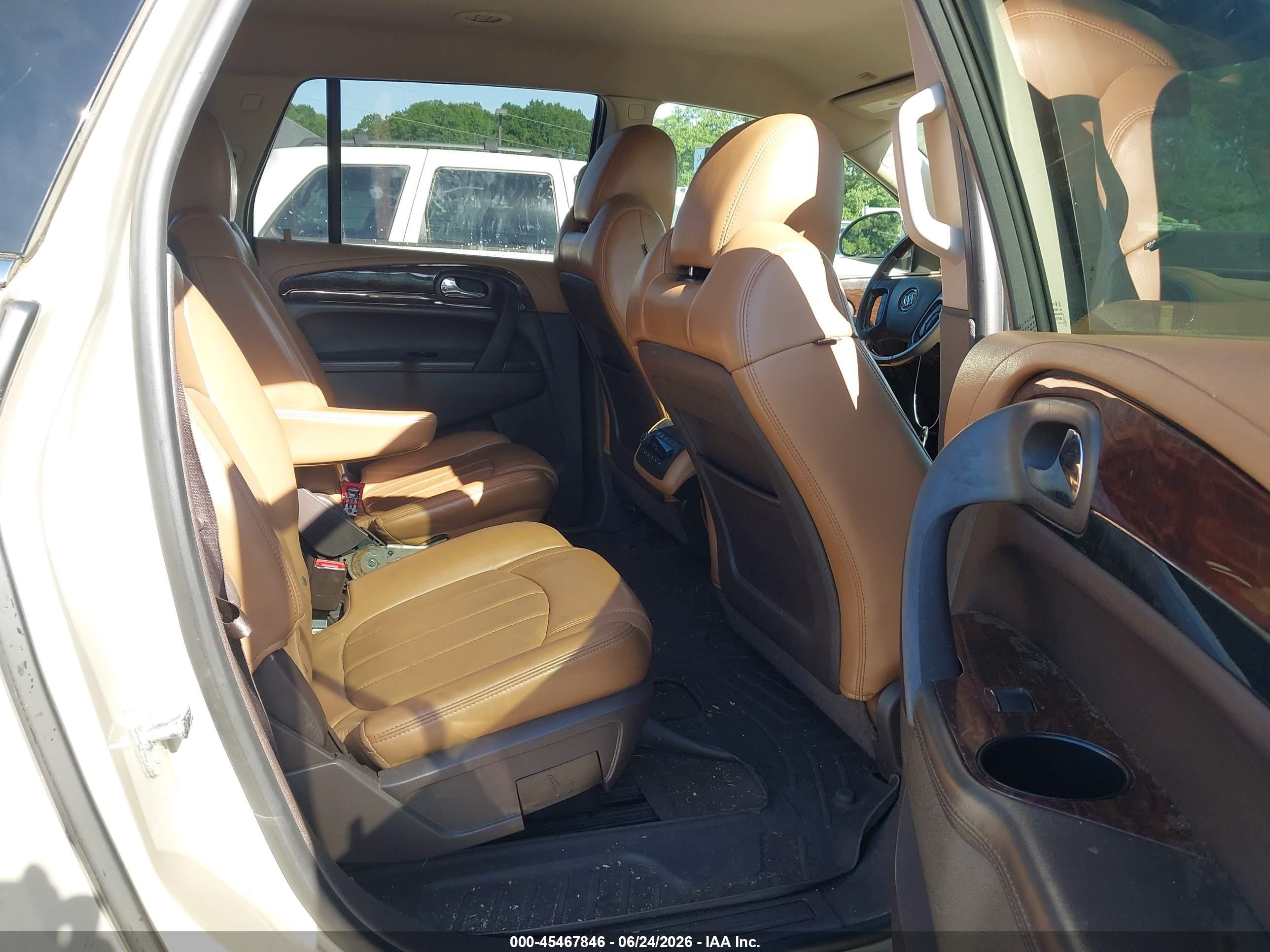 2013 Buick Enclave Leather Beige vin: 5GAKRCKDXDJ266191