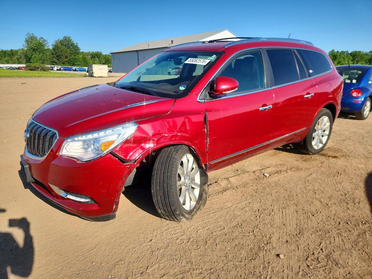 2014 Buick Enclave Burgundy vin: 5GAKRCKDXEJ183720