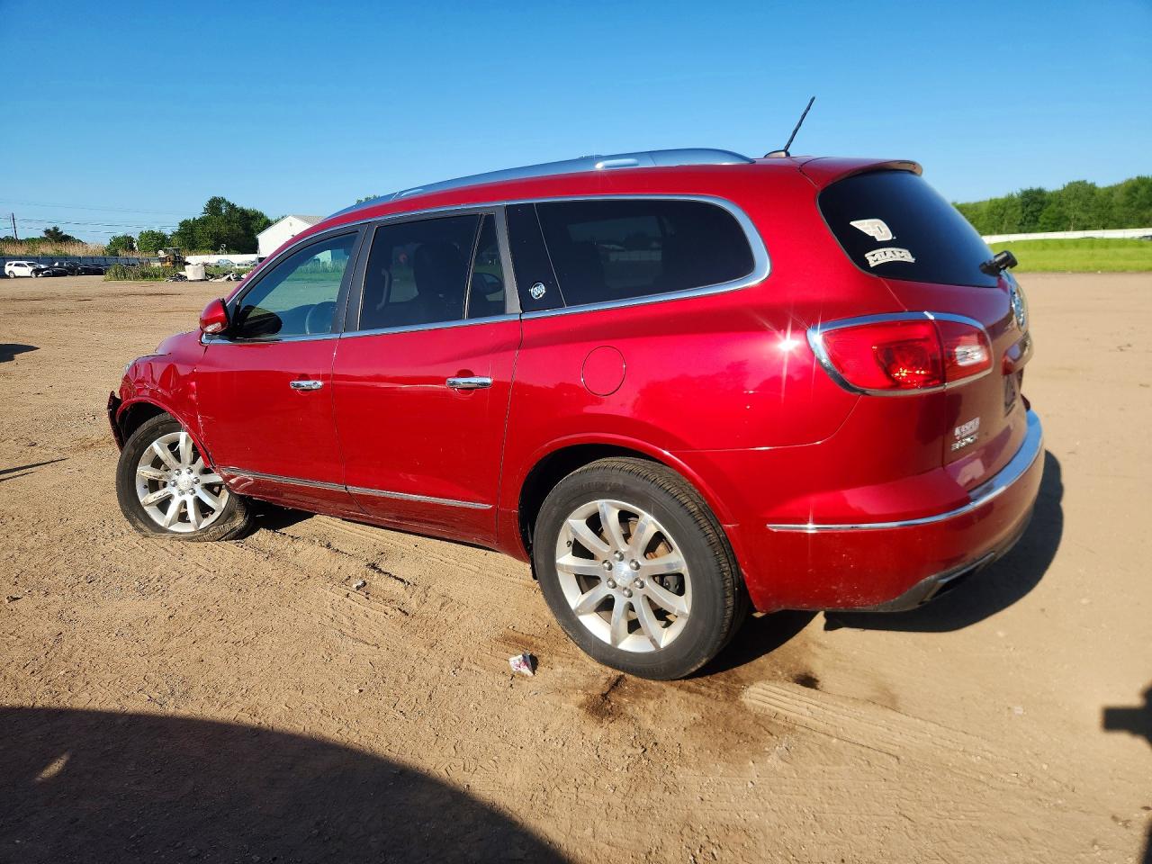 2014 Buick Enclave Burgundy vin: 5GAKRCKDXEJ183720
