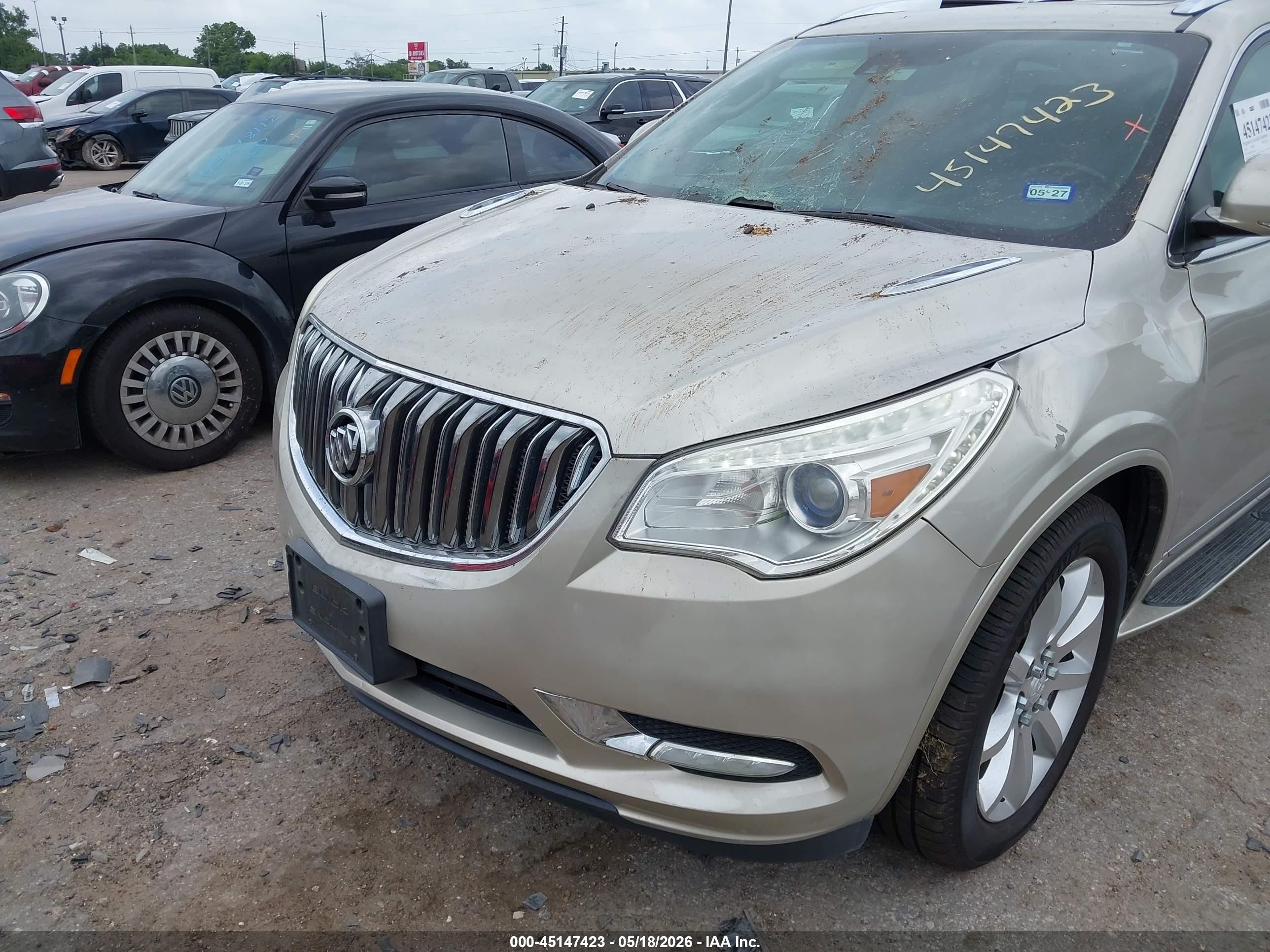 2014 Buick Enclave Premium Champagne vin: 5GAKRCKDXEJ270923