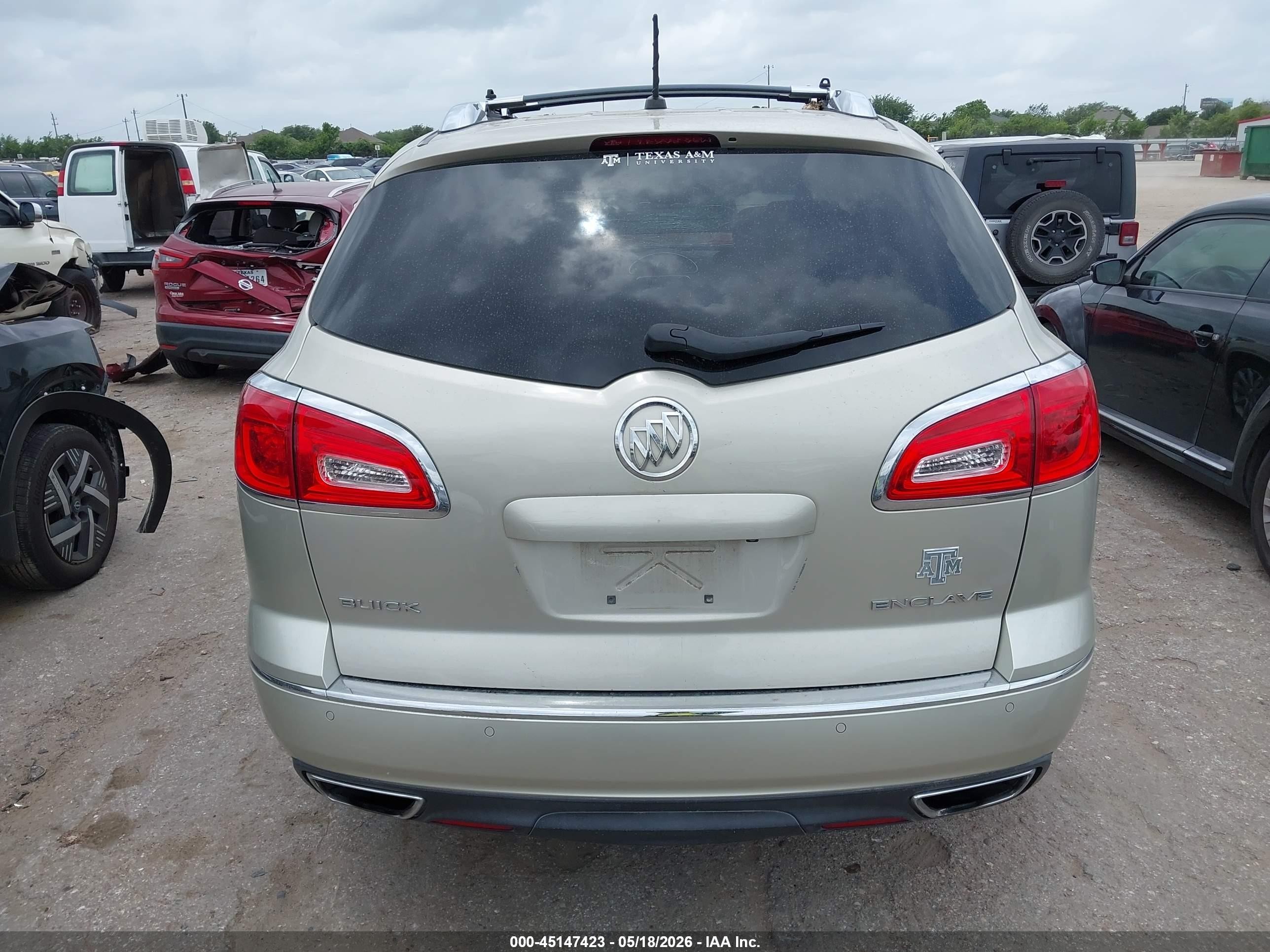 2014 Buick Enclave Premium Champagne vin: 5GAKRCKDXEJ270923