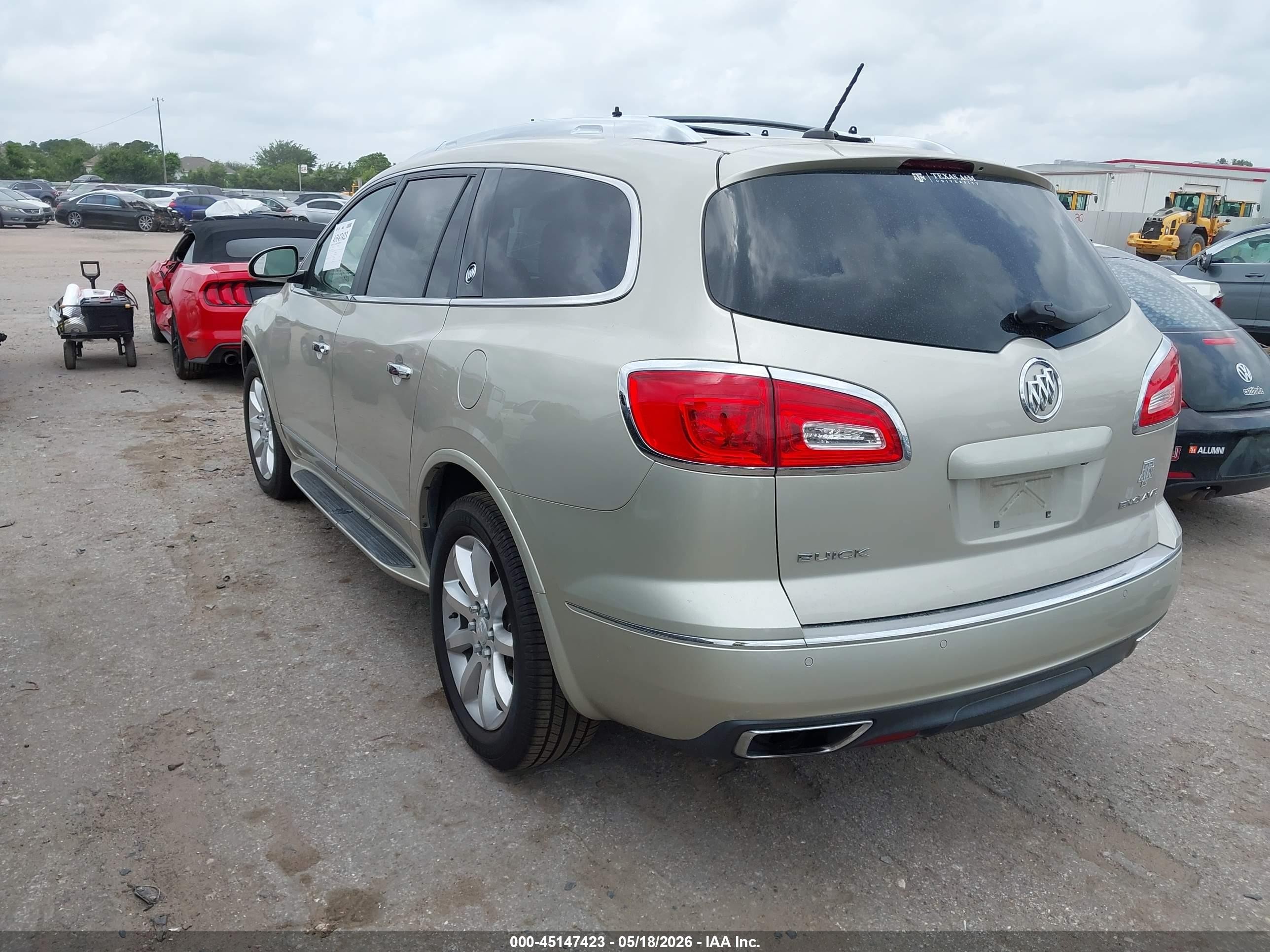 2014 Buick Enclave Premium Champagne vin: 5GAKRCKDXEJ270923