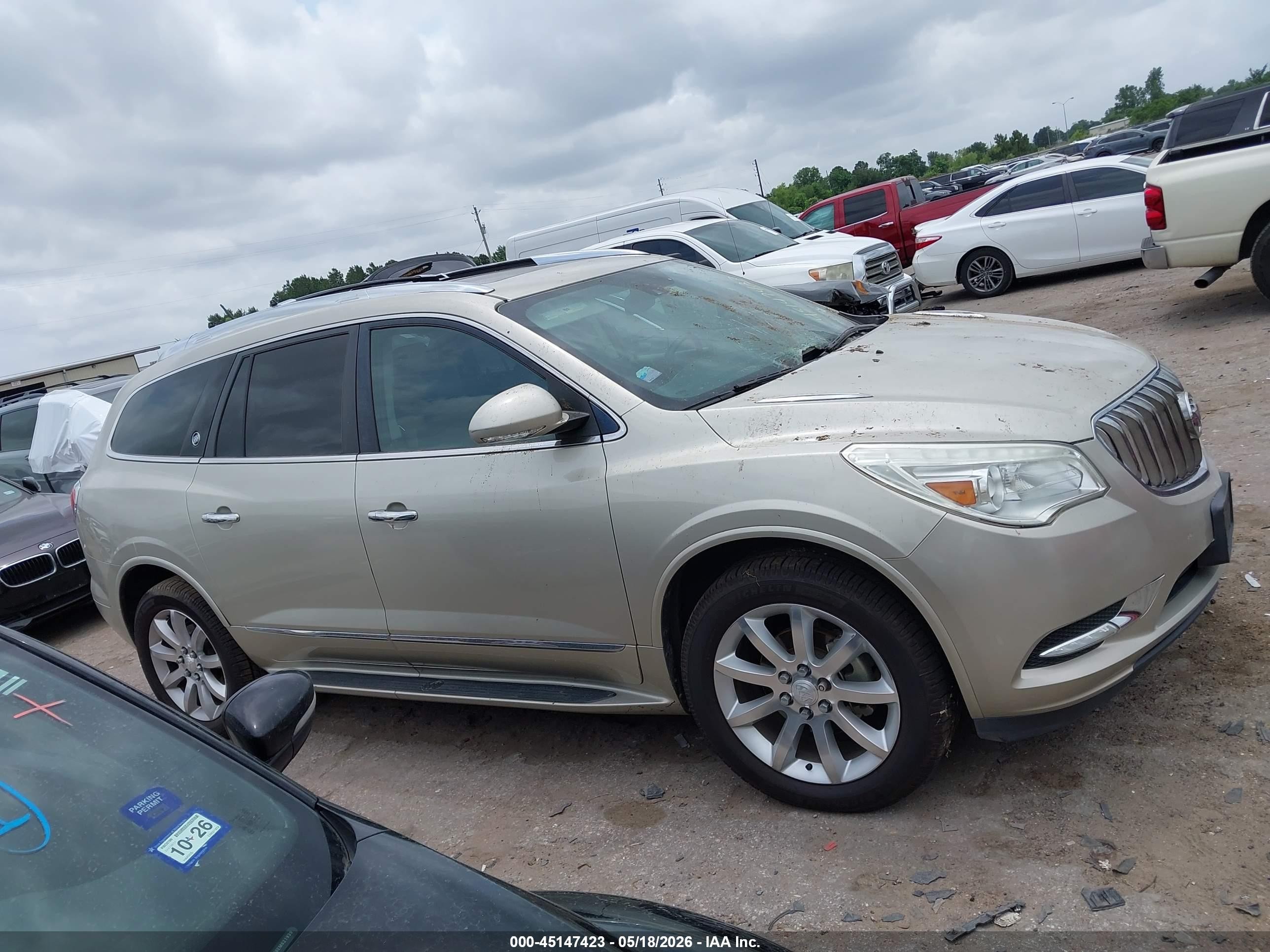 2014 Buick Enclave Premium Champagne vin: 5GAKRCKDXEJ270923