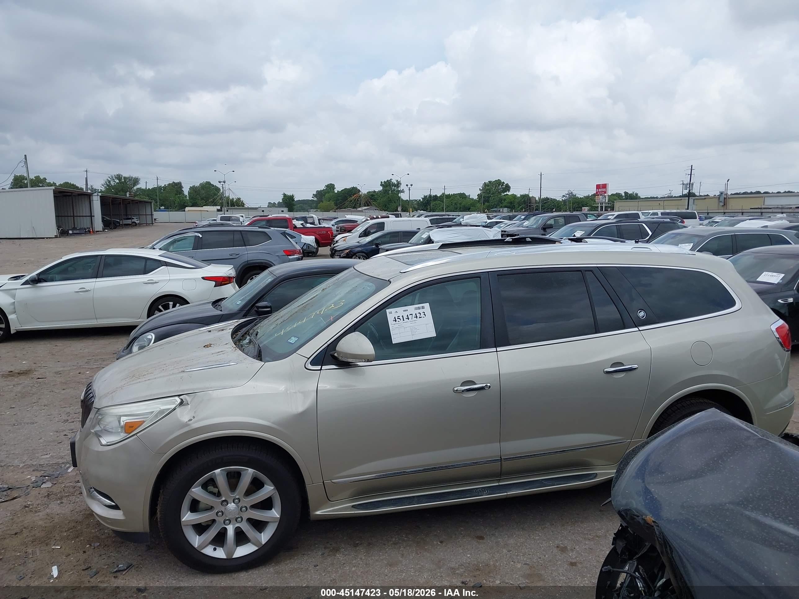 2014 Buick Enclave Premium Champagne vin: 5GAKRCKDXEJ270923