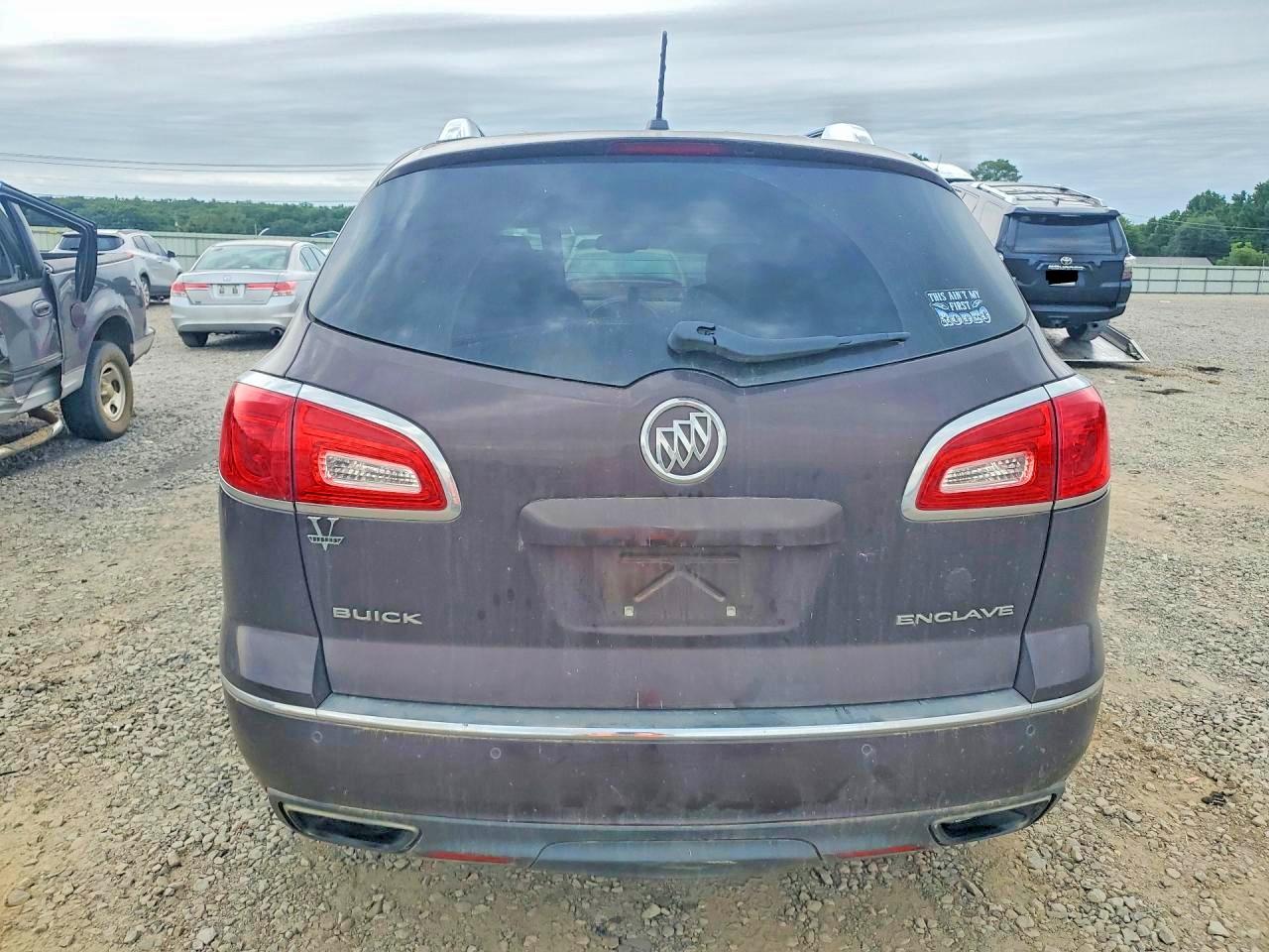 2015 Buick Enclave Brown vin: 5GAKRCKDXFJ103771