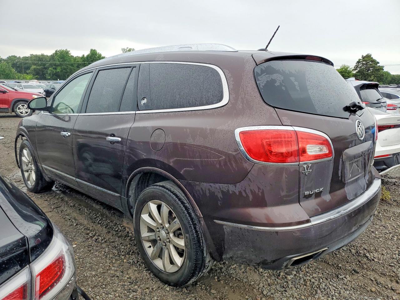 2015 Buick Enclave Brown vin: 5GAKRCKDXFJ103771
