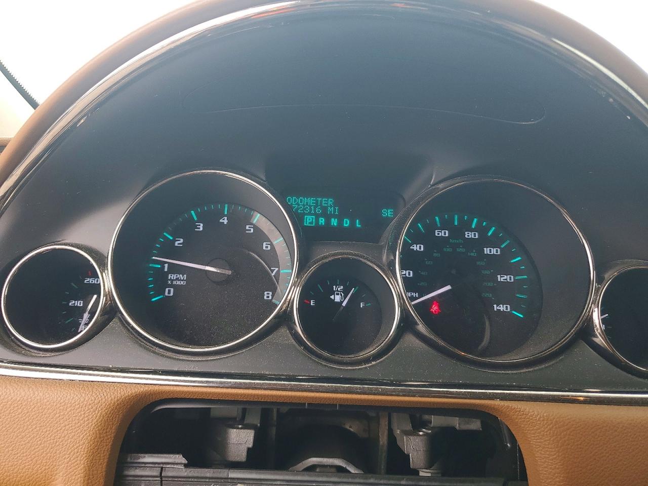 2015 Buick Enclave Brown vin: 5GAKRCKDXFJ103771