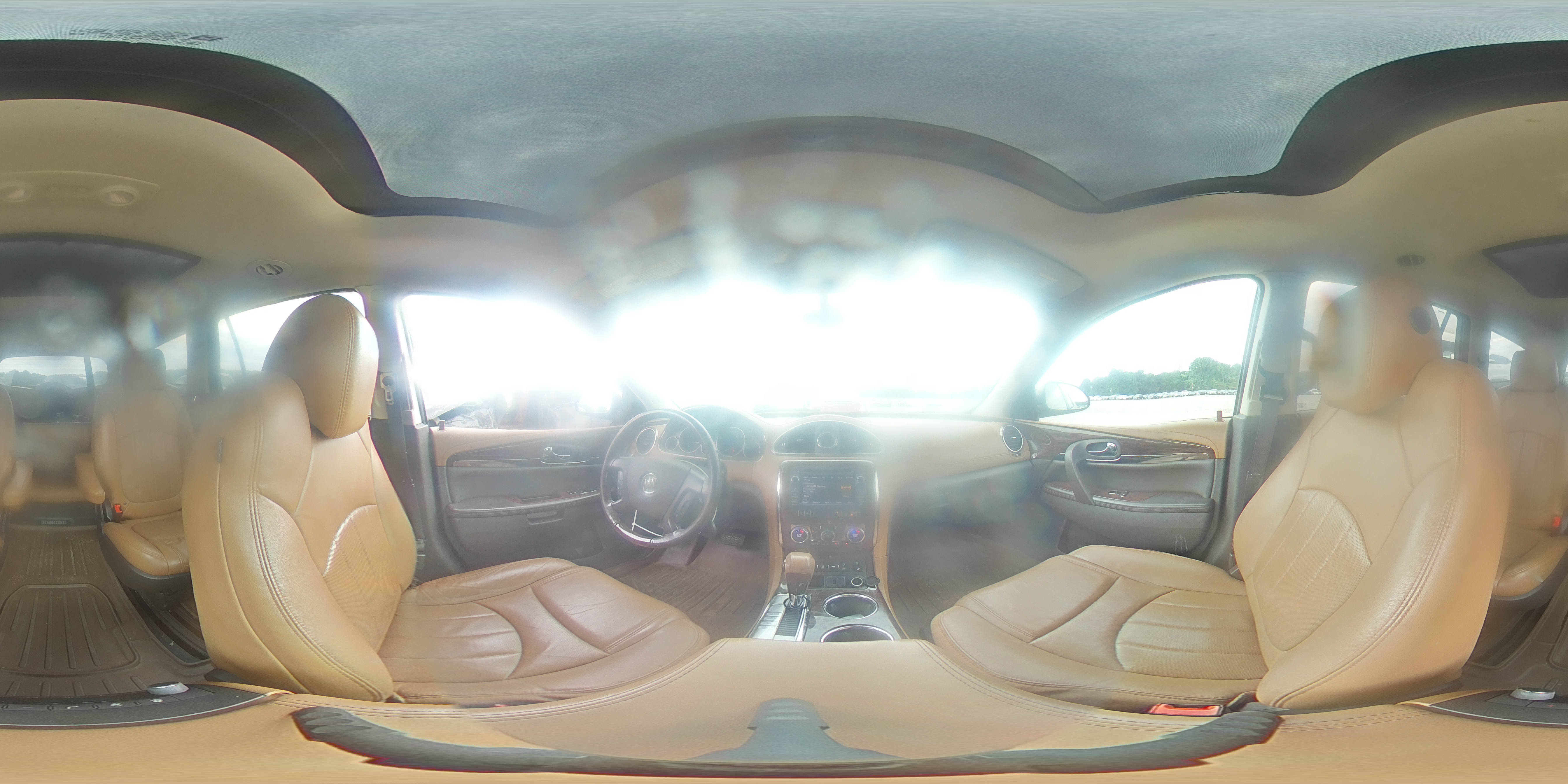 2015 Buick Enclave Brown vin: 5GAKRCKDXFJ103771