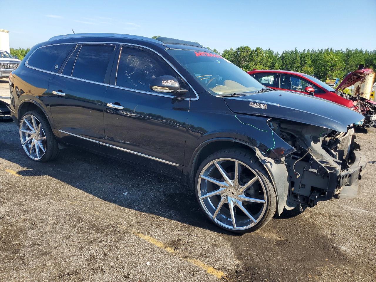 2015 Buick Enclave Black vin: 5GAKRCKDXFJ118660