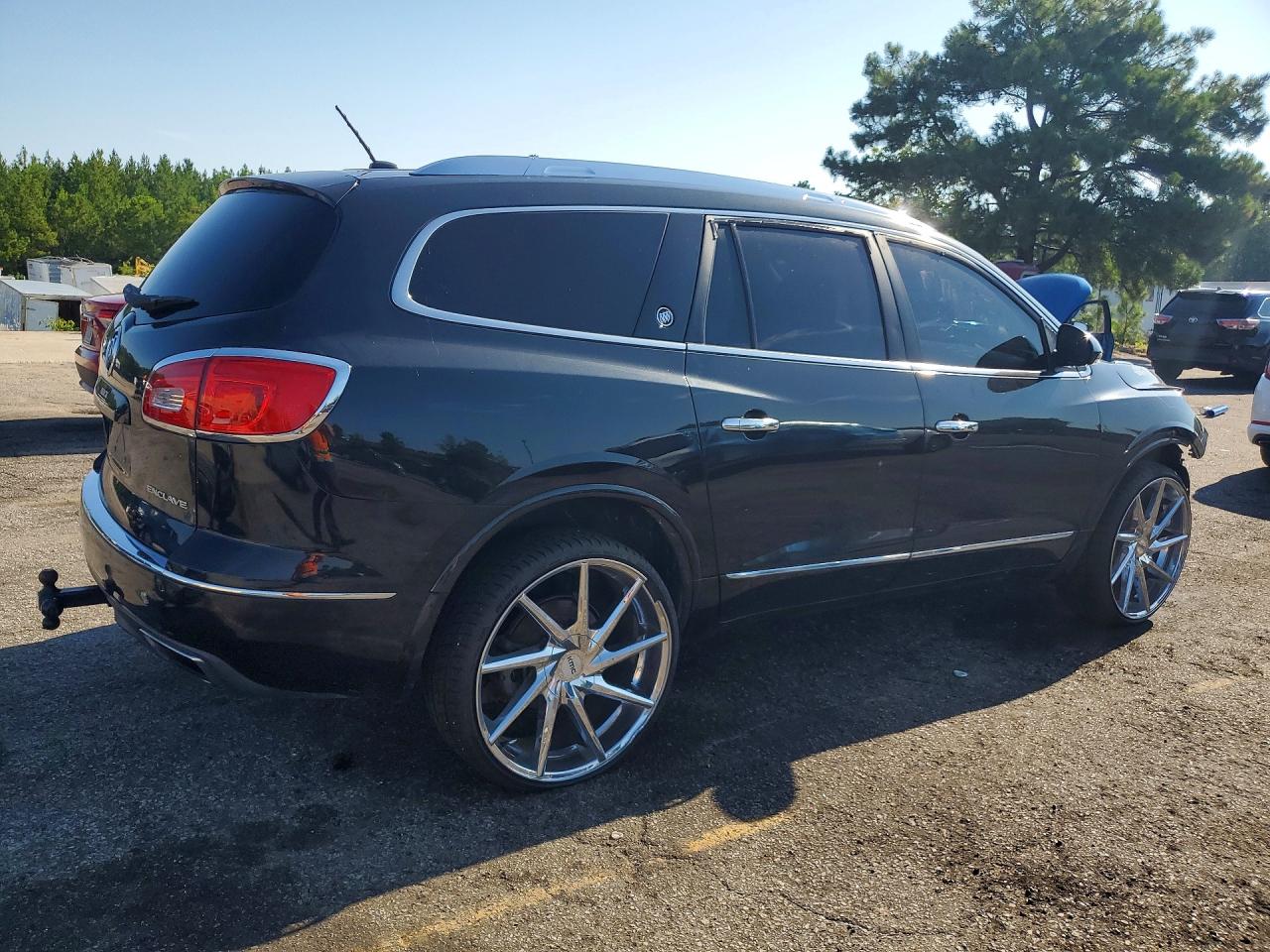 2015 Buick Enclave Black vin: 5GAKRCKDXFJ118660