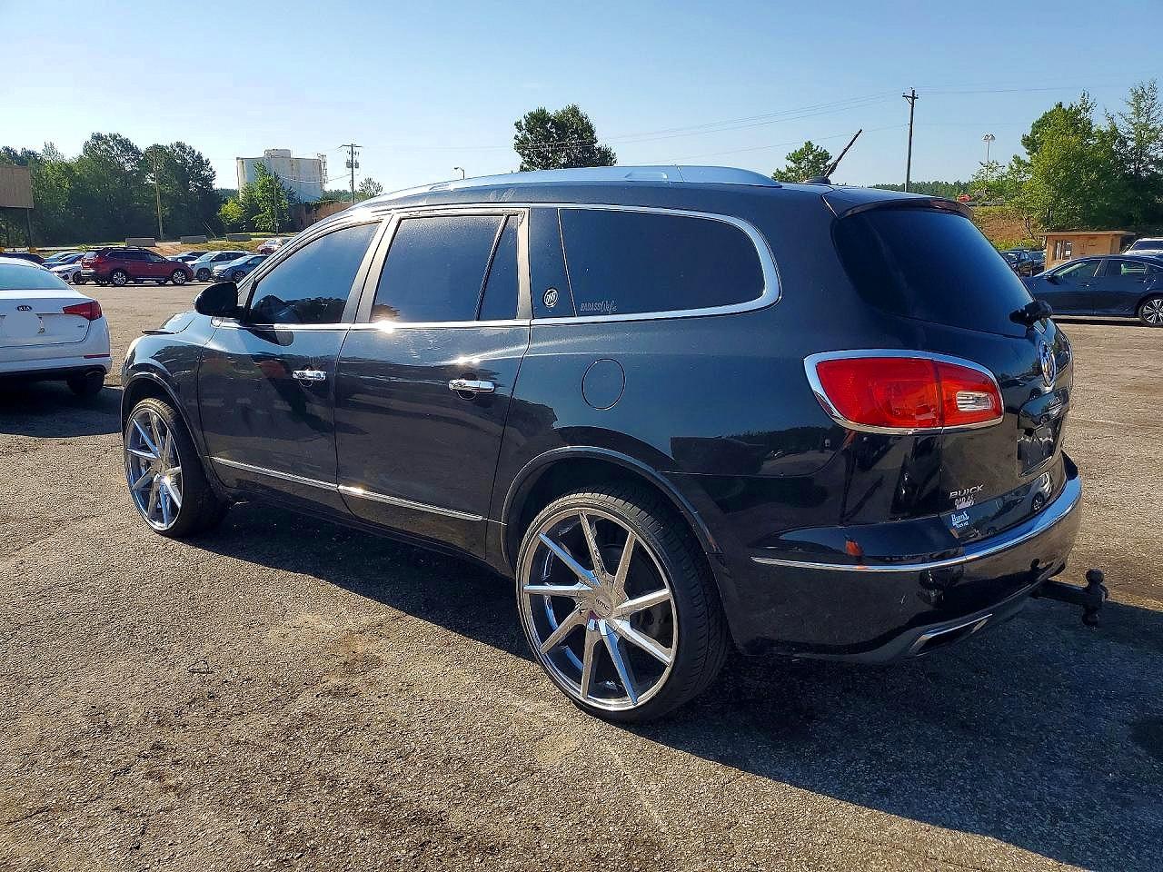 2015 Buick Enclave Black vin: 5GAKRCKDXFJ118660