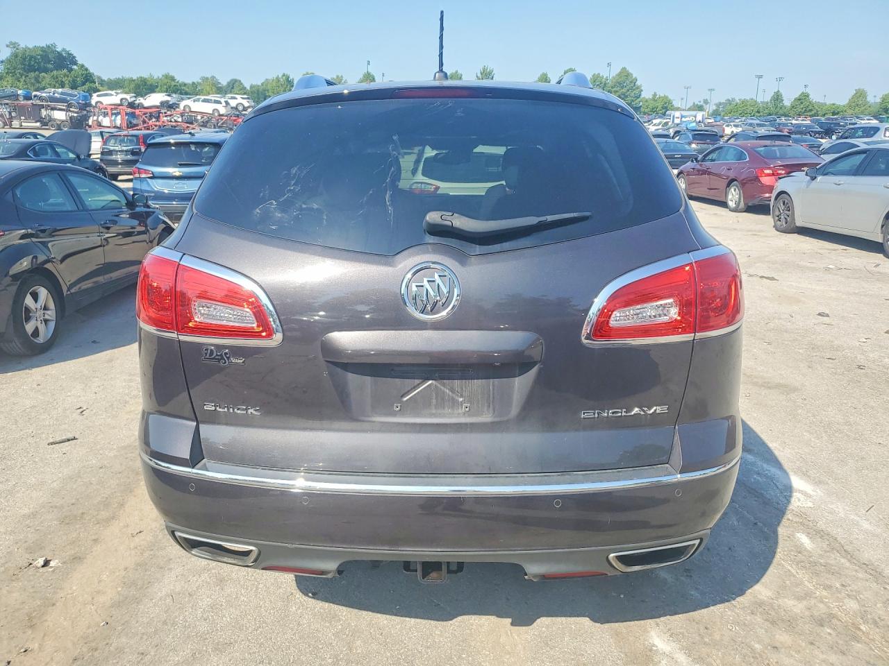 2015 Buick Enclave Charcoal vin: 5GAKRCKDXFJ164490