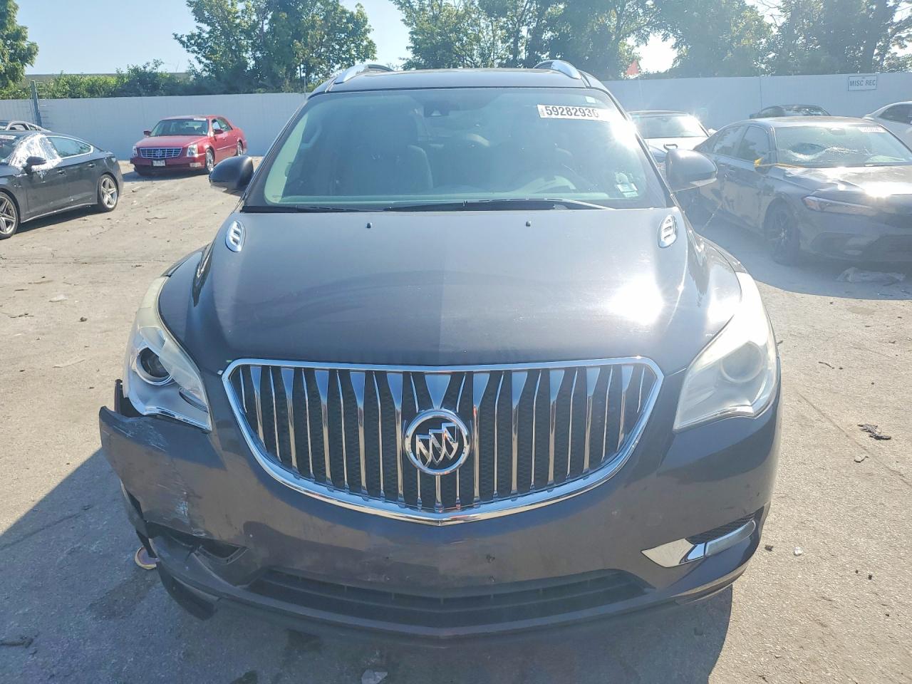 2015 Buick Enclave Charcoal vin: 5GAKRCKDXFJ164490
