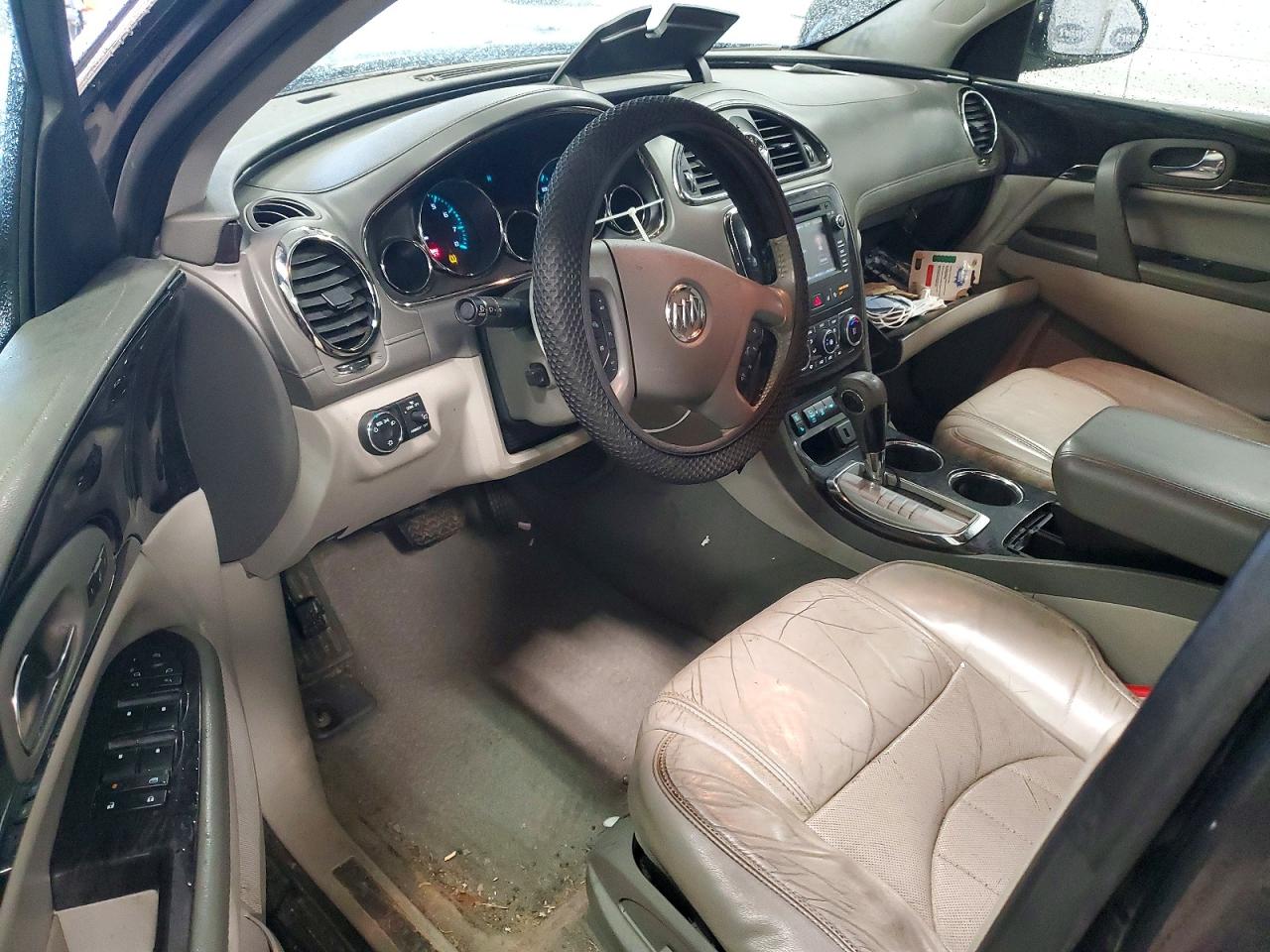2015 Buick Enclave Brown vin: 5GAKRCKDXFJ245098