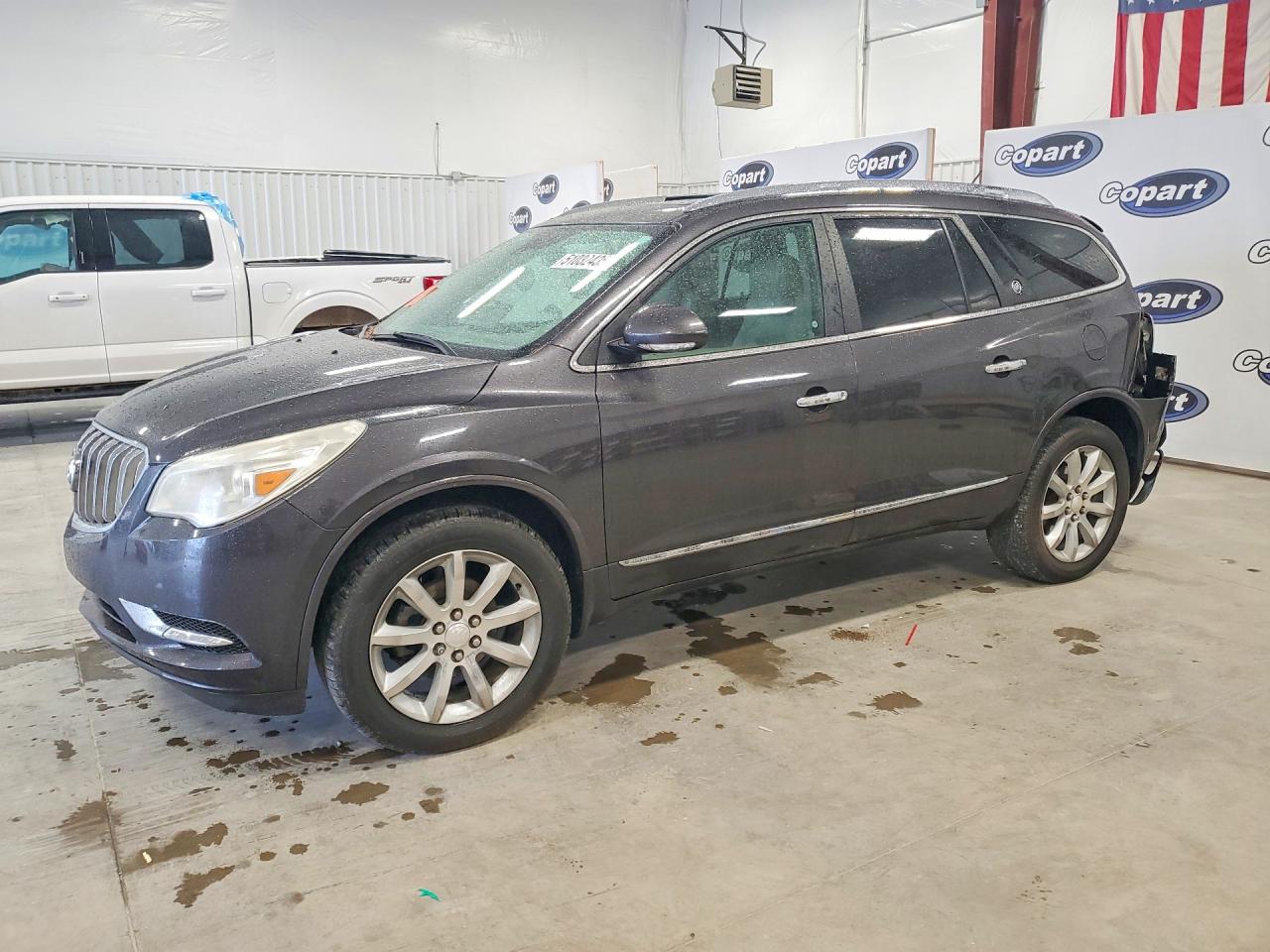 2015 Buick Enclave Brown vin: 5GAKRCKDXFJ245098