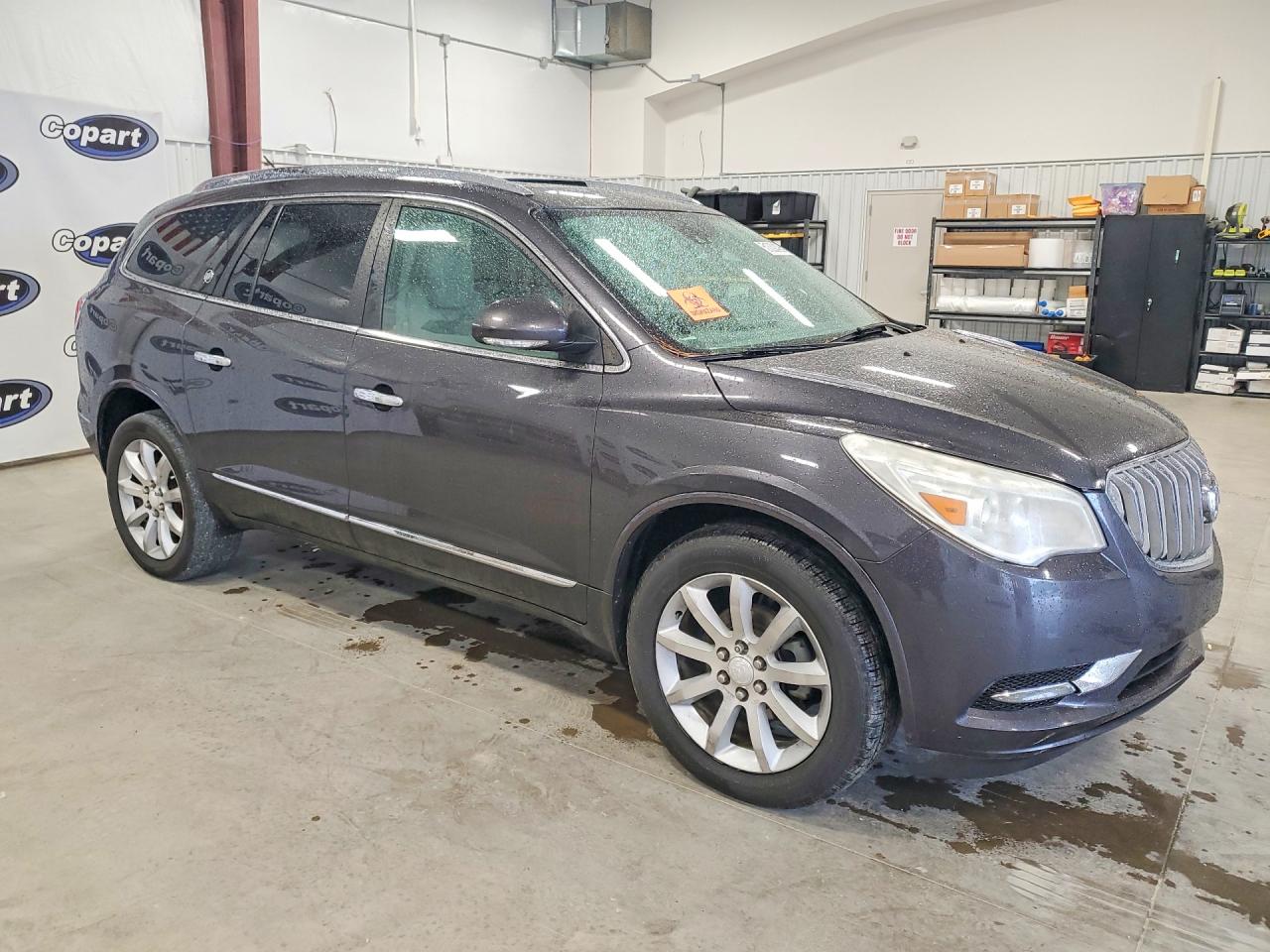 2015 Buick Enclave Brown vin: 5GAKRCKDXFJ245098