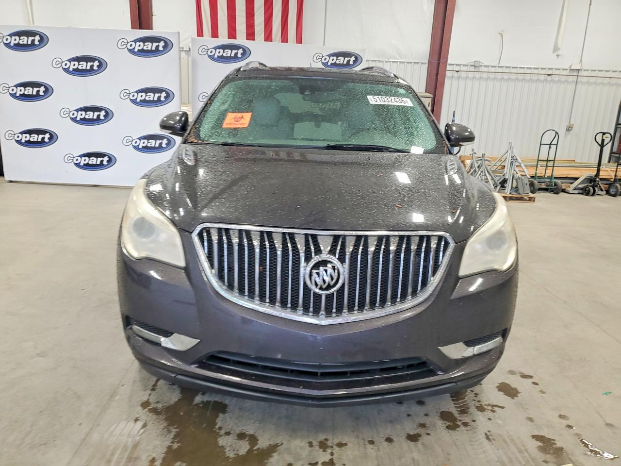 2015 Buick Enclave Brown vin: 5GAKRCKDXFJ245098