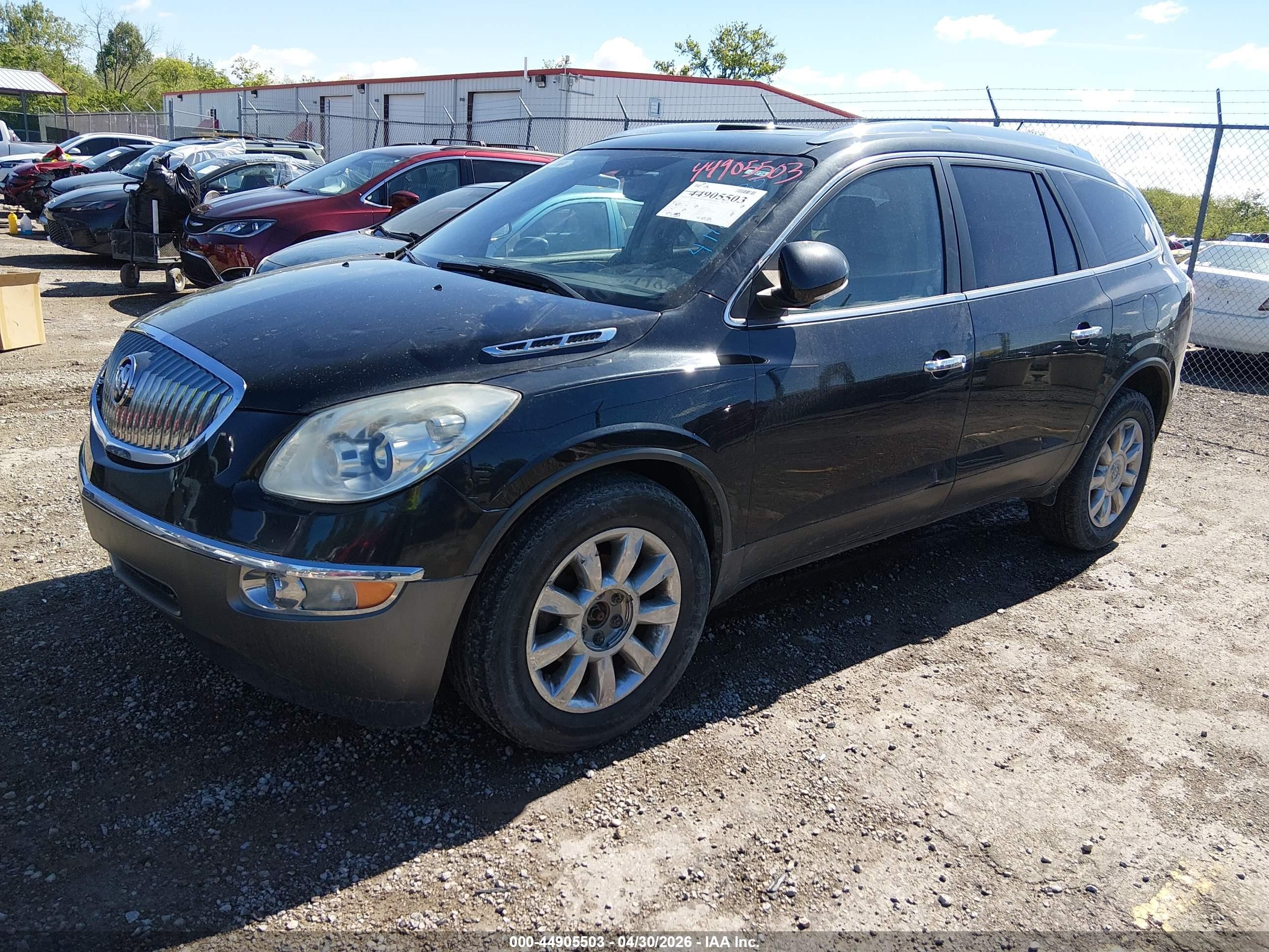 2012 Buick Enclave Premium Black vin: 5GAKRDED0CJ131561