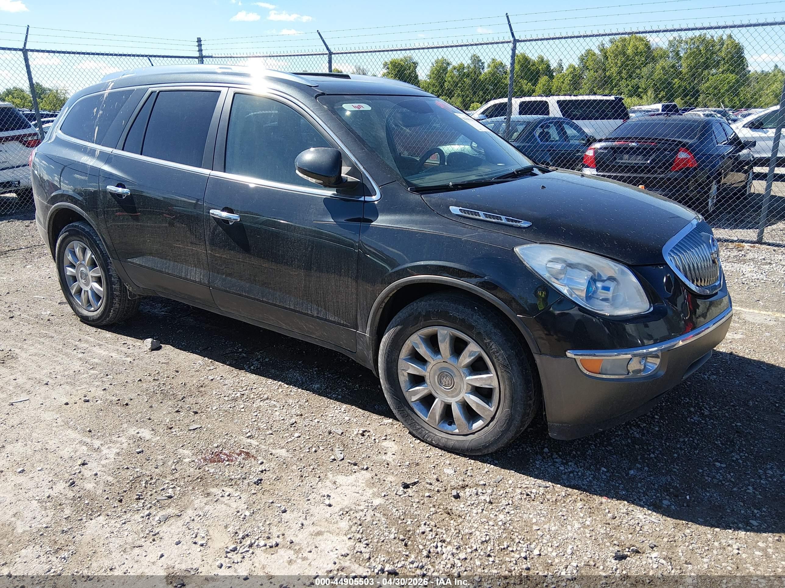 2012 Buick Enclave Premium Black vin: 5GAKRDED0CJ131561