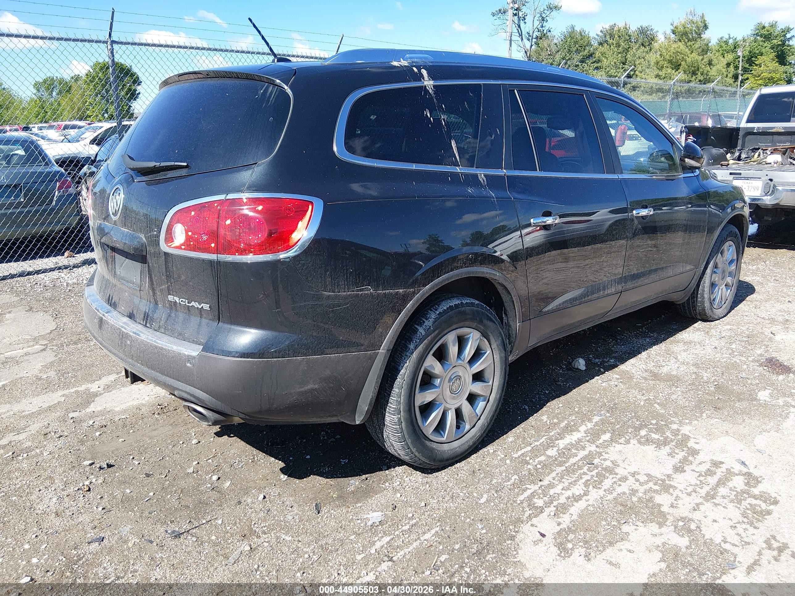 2012 Buick Enclave Premium Black vin: 5GAKRDED0CJ131561