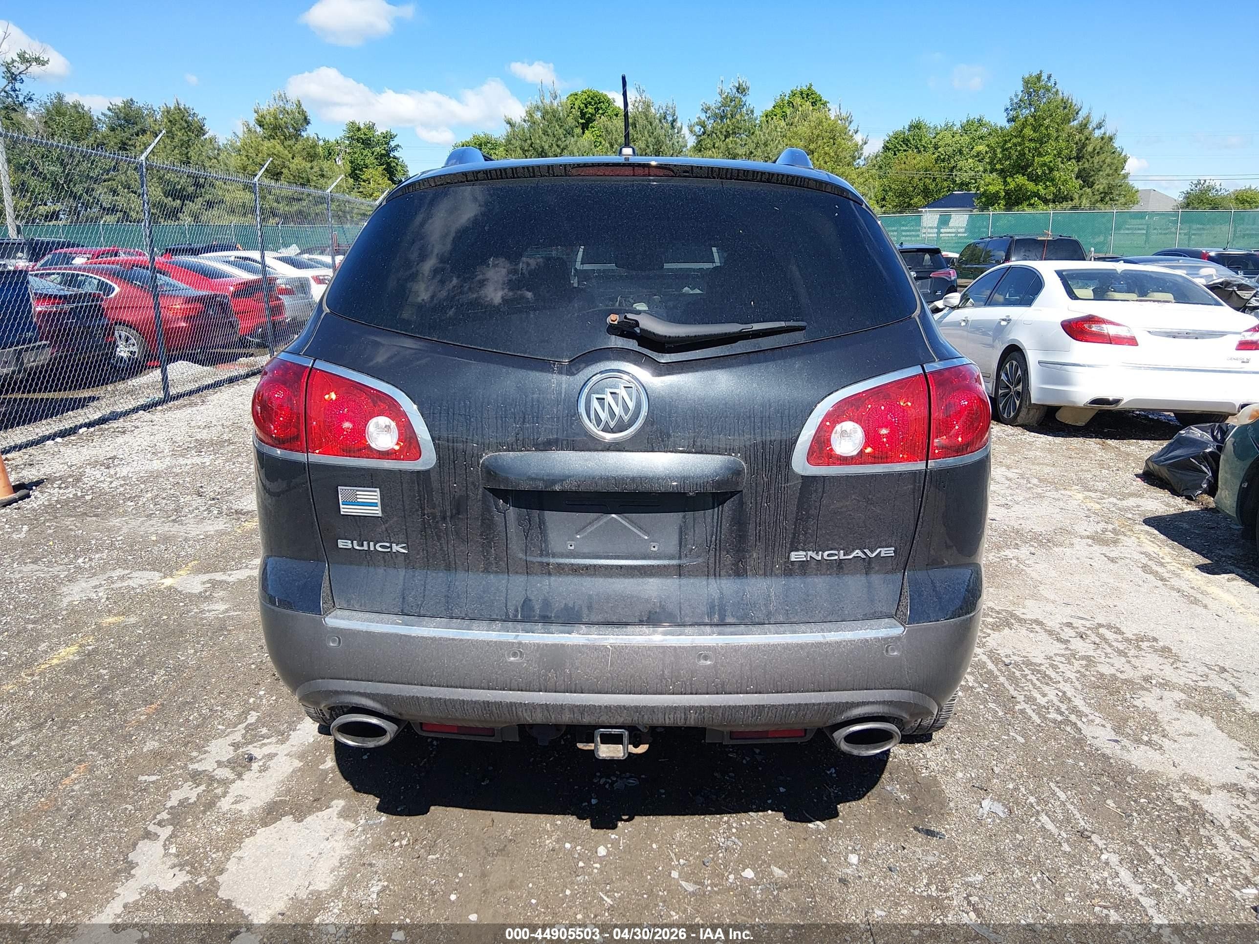 2012 Buick Enclave Premium Black vin: 5GAKRDED0CJ131561