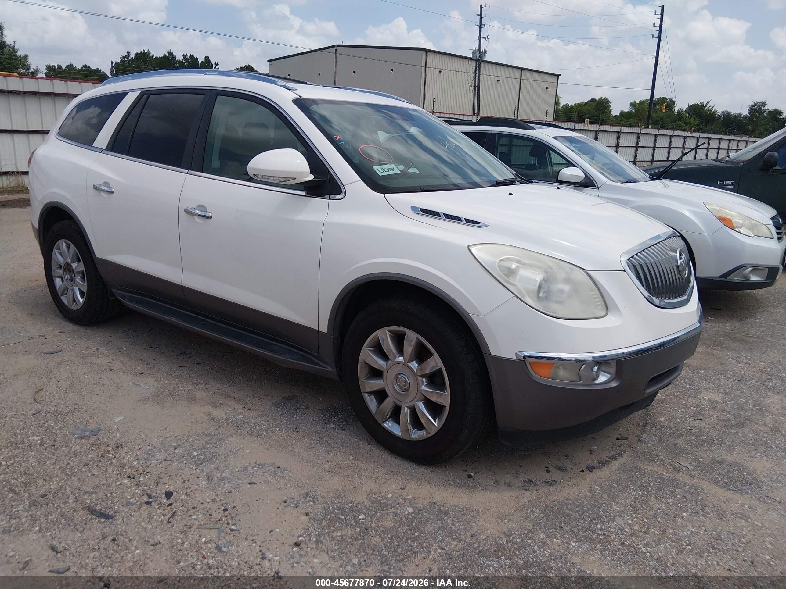 2012 Buick Enclave Premium Cream vin: 5GAKRDED0CJ262943