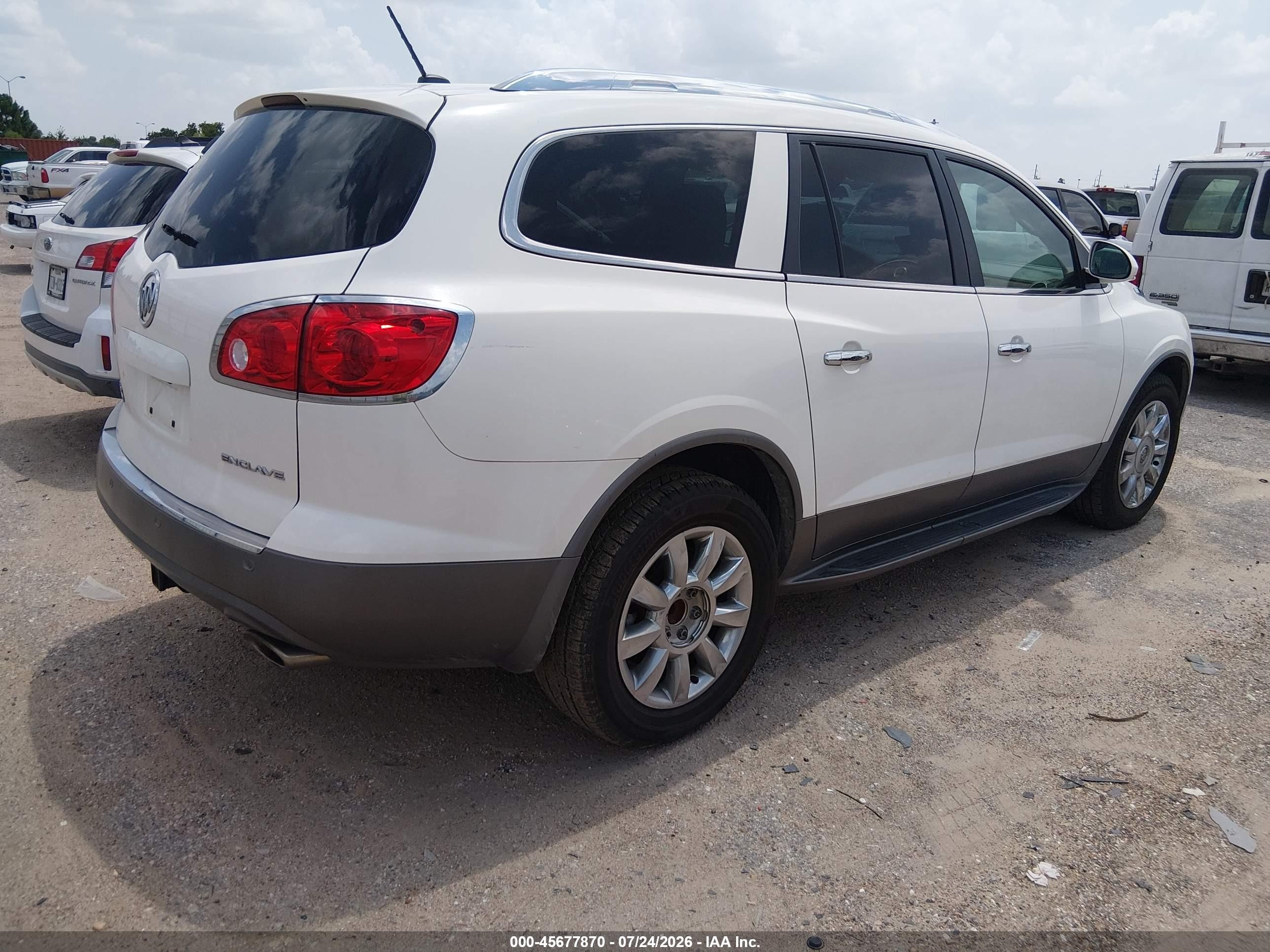 2012 Buick Enclave Premium Cream vin: 5GAKRDED0CJ262943