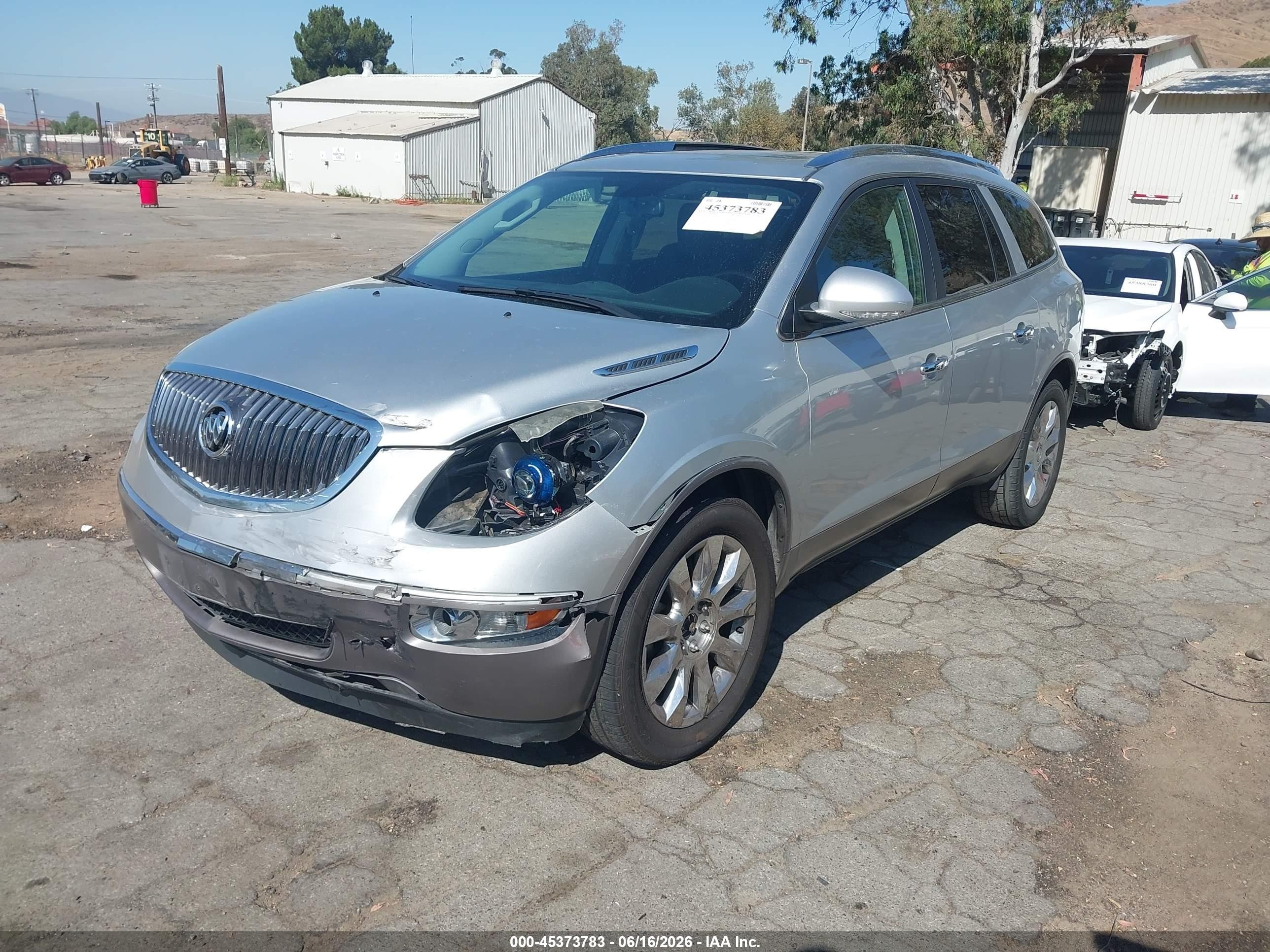2012 Buick Enclave Premium Silver vin: 5GAKRDED0CJ270542