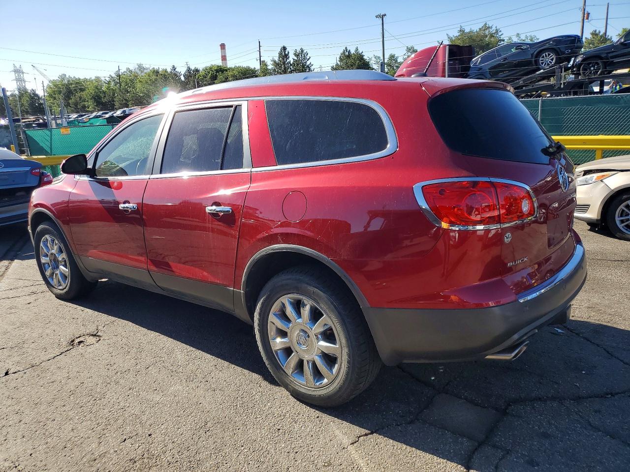 2012 Buick Enclave Maroon vin: 5GAKRDED0CJ317651
