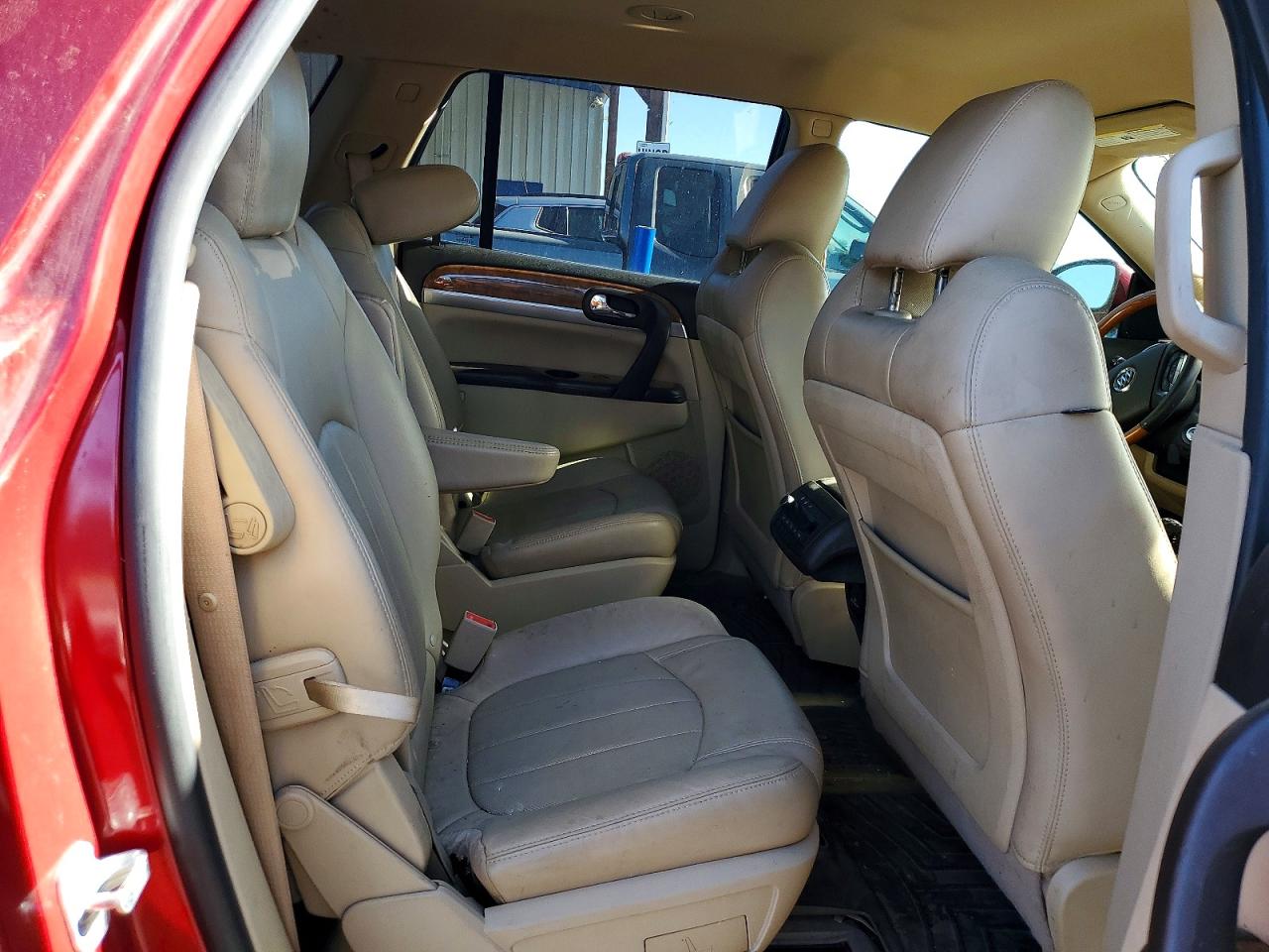 2012 Buick Enclave Maroon vin: 5GAKRDED0CJ317651