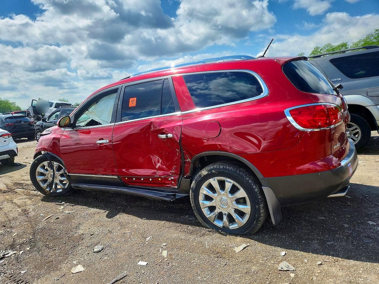 2012 Buick Enclave Red vin: 5GAKRDED1CJ339948