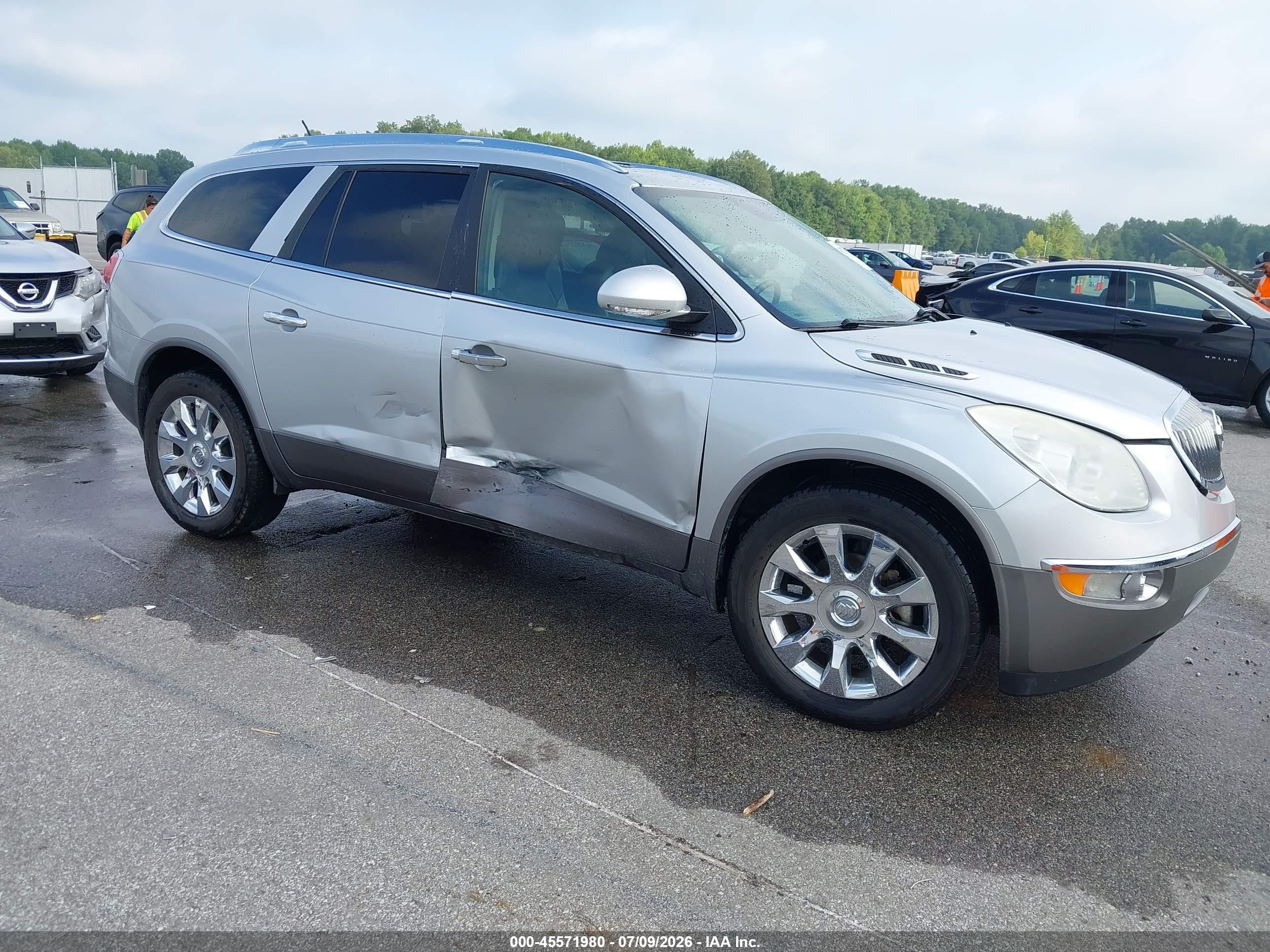 2012 Buick Enclave Premium Silver vin: 5GAKRDED2CJ304304