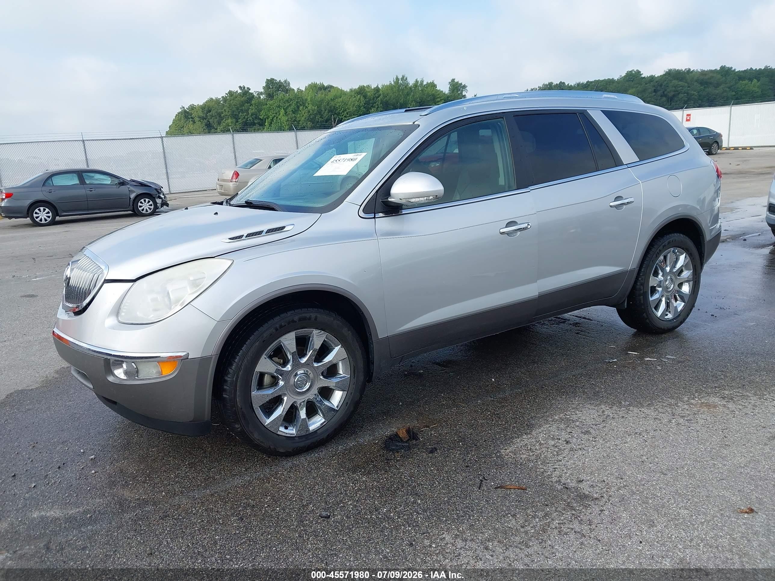 2012 Buick Enclave Premium Silver vin: 5GAKRDED2CJ304304