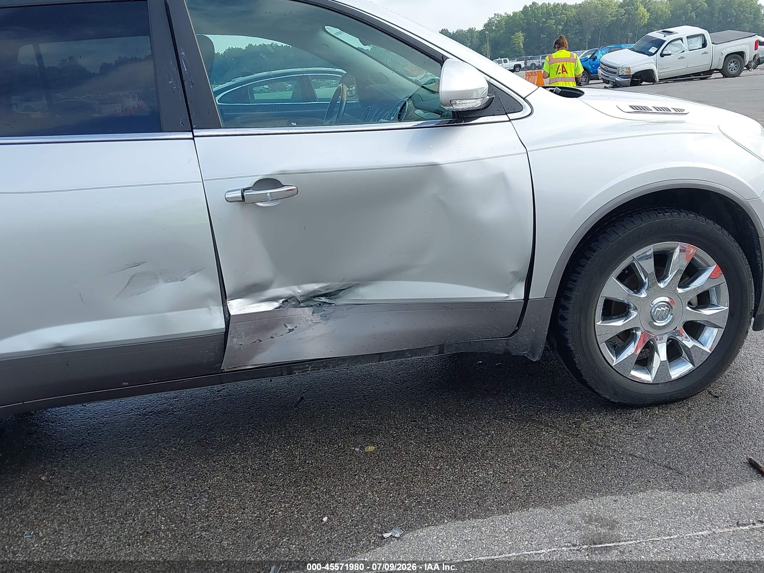 2012 Buick Enclave Premium Silver vin: 5GAKRDED2CJ304304