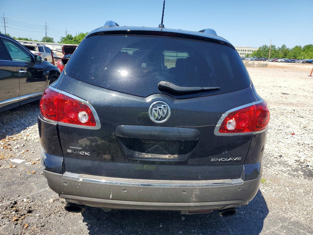 2012 Buick Enclave Черный vin: 5GAKRDED2CJ322561