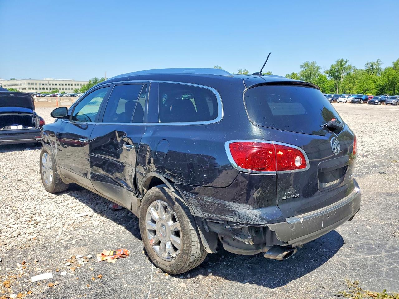 2012 Buick Enclave Черный vin: 5GAKRDED2CJ322561