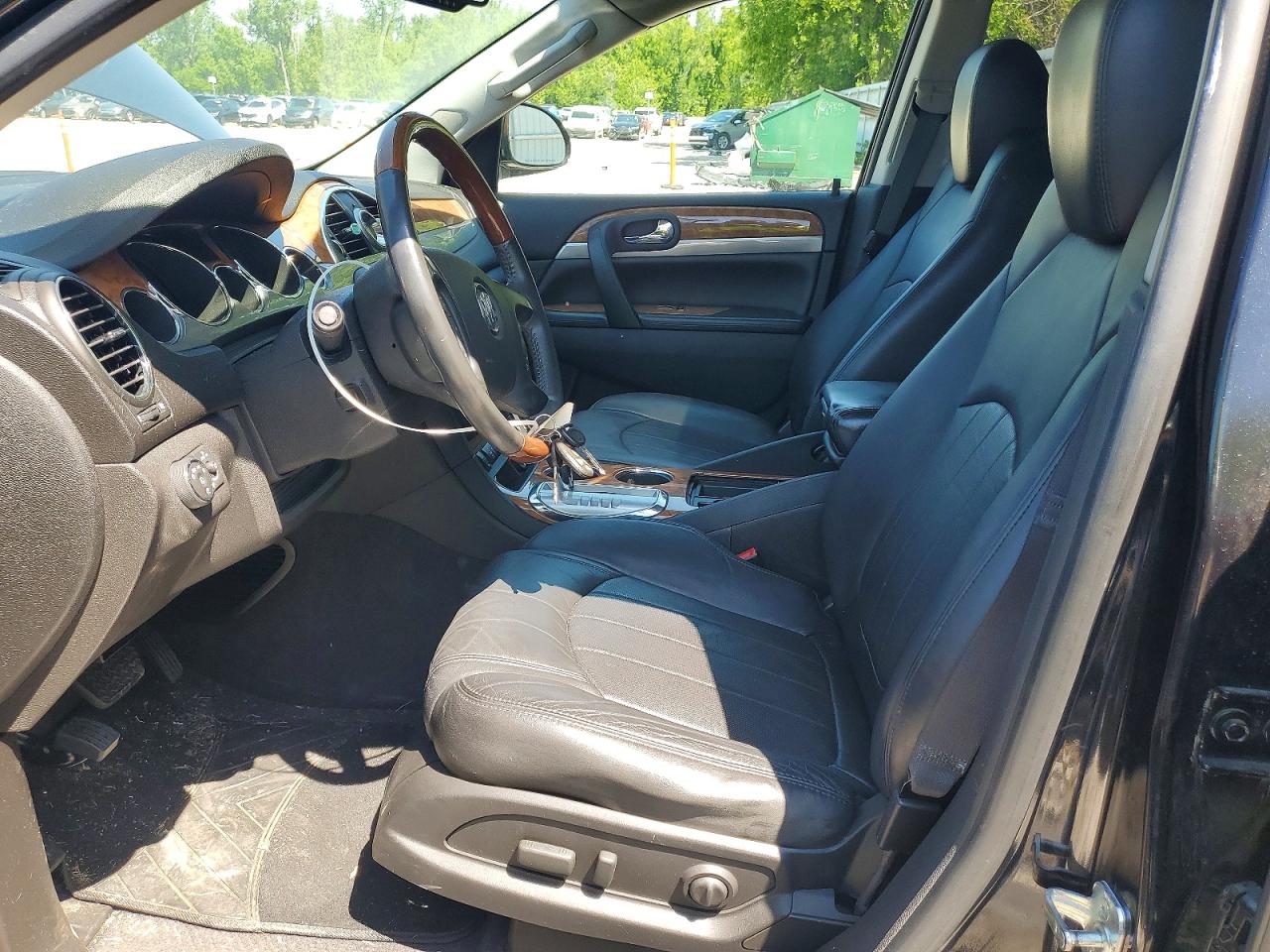 2012 Buick Enclave Черный vin: 5GAKRDED2CJ322561
